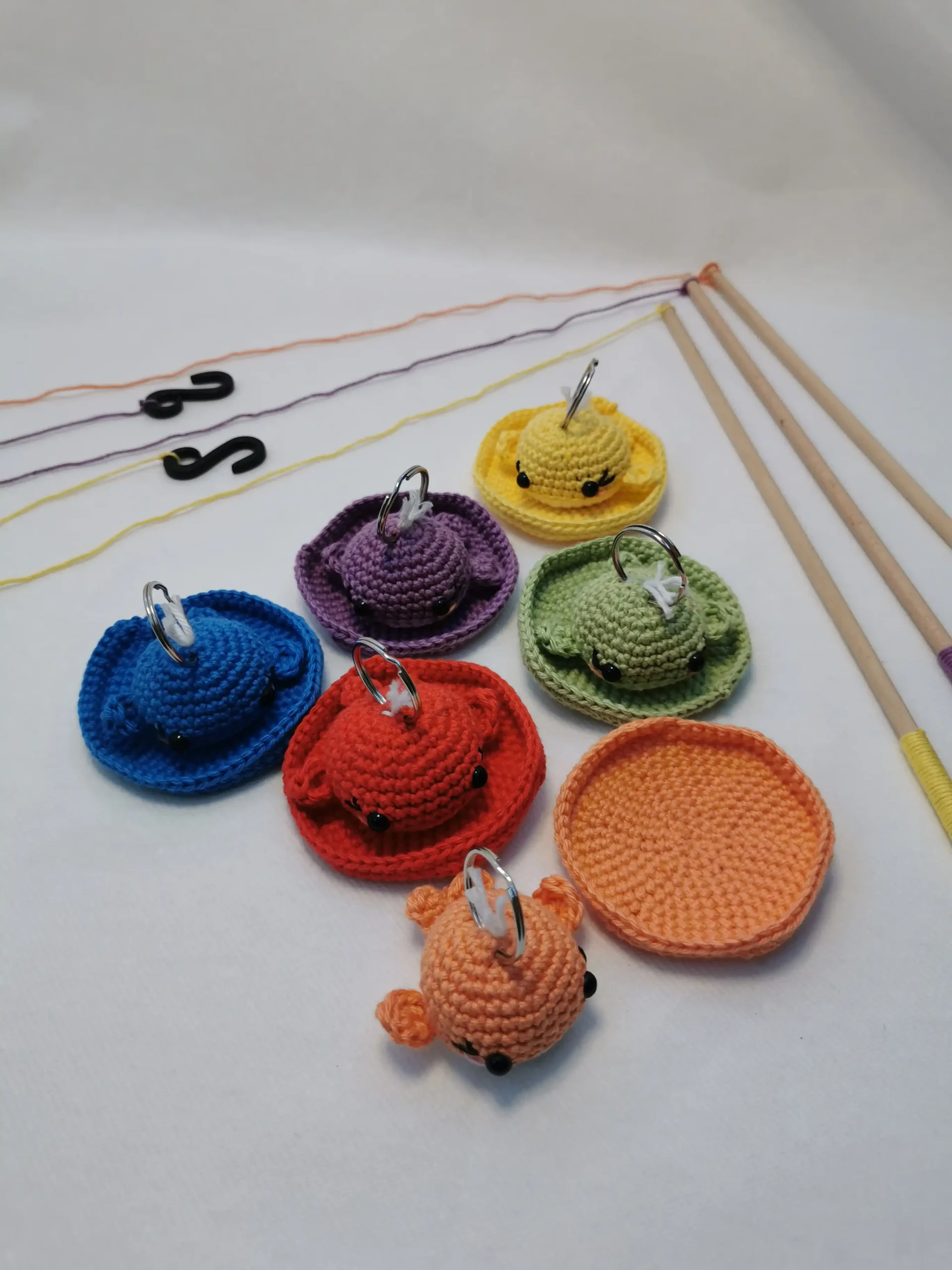 pêche a la ligne fait main au crochet par La Mu's Heure