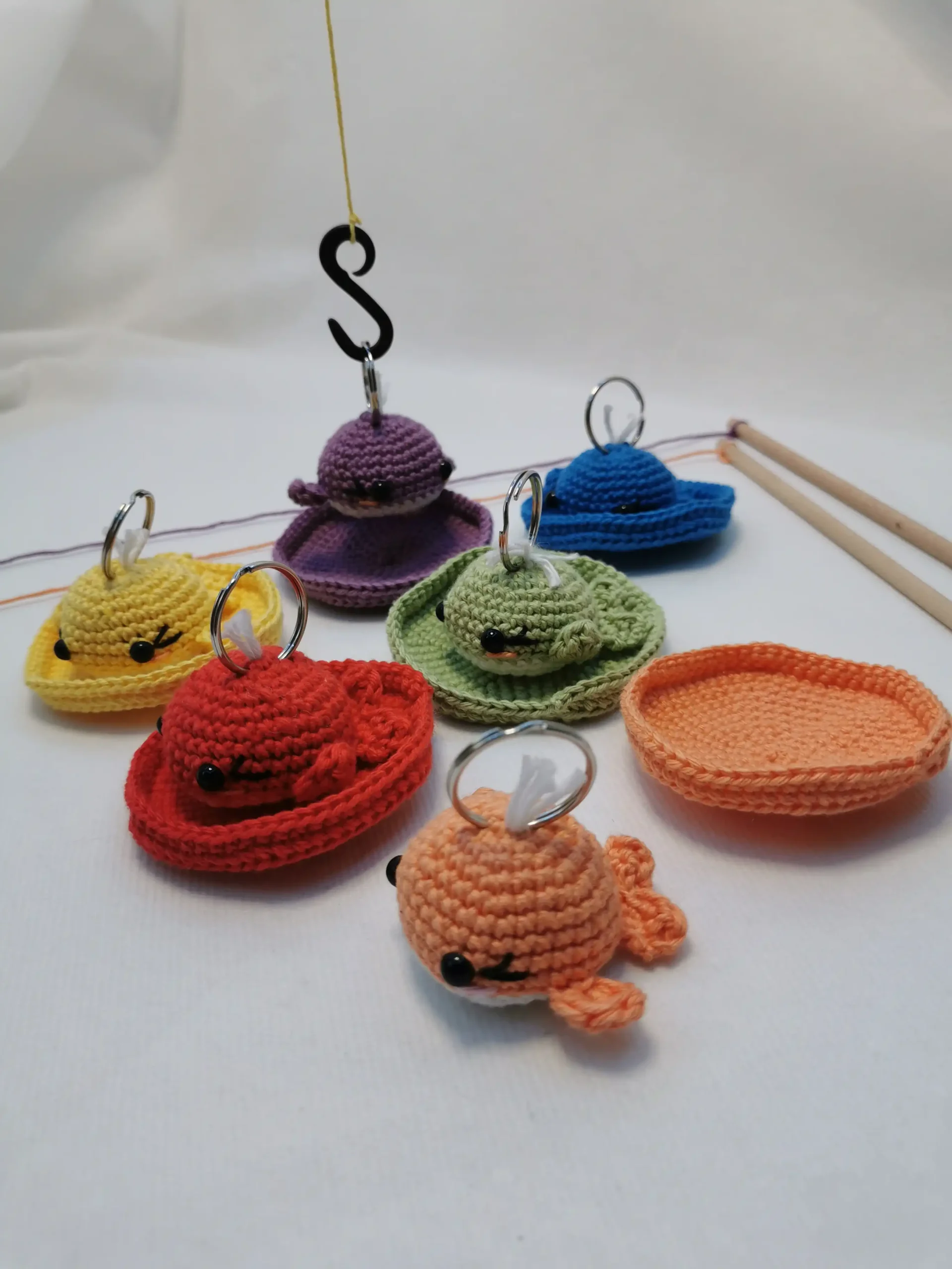 pêche a la ligne fait main au crochet par La Mu's Heure