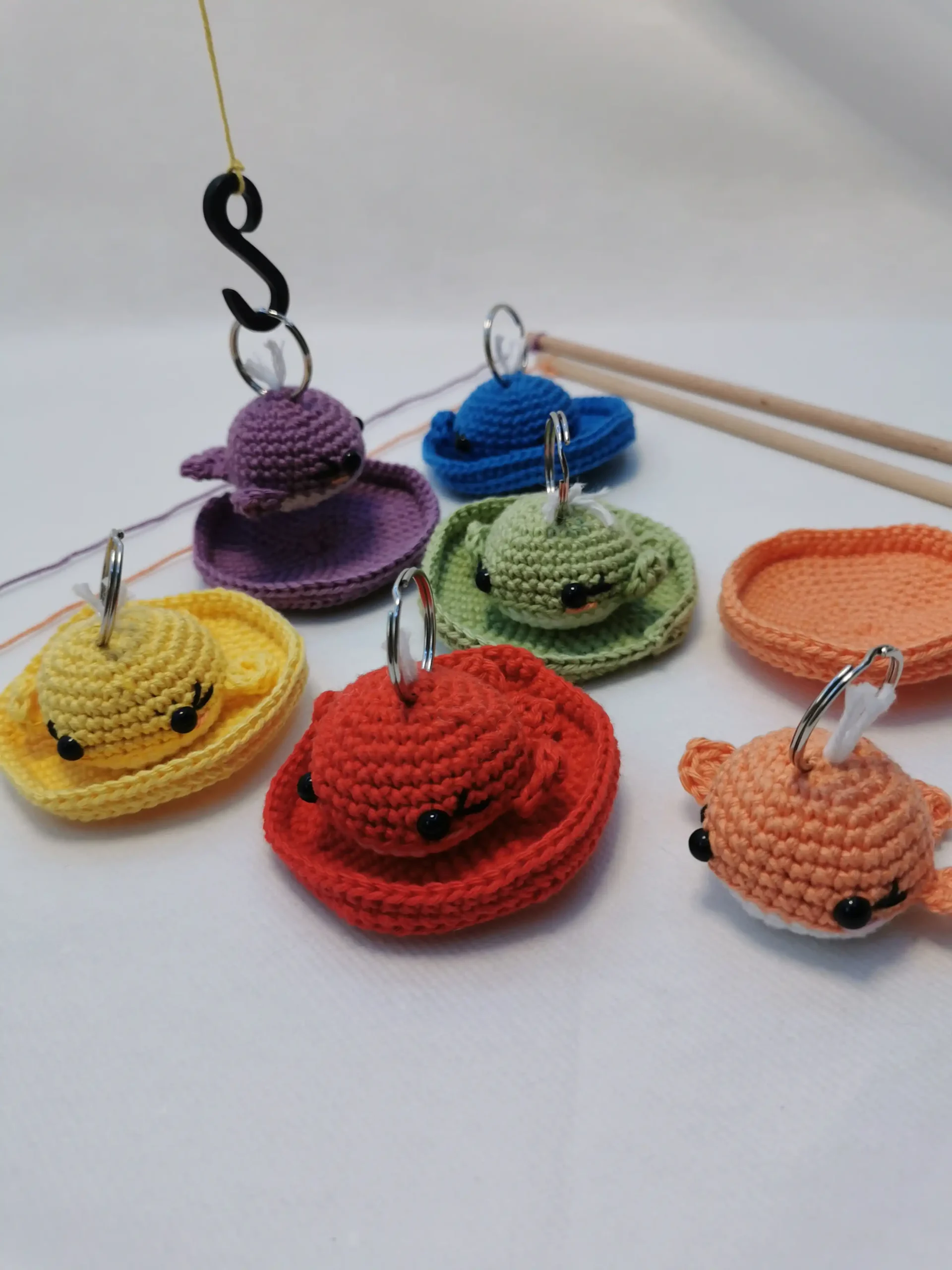 pêche a la ligne fait main au crochet par La Mu's Heure