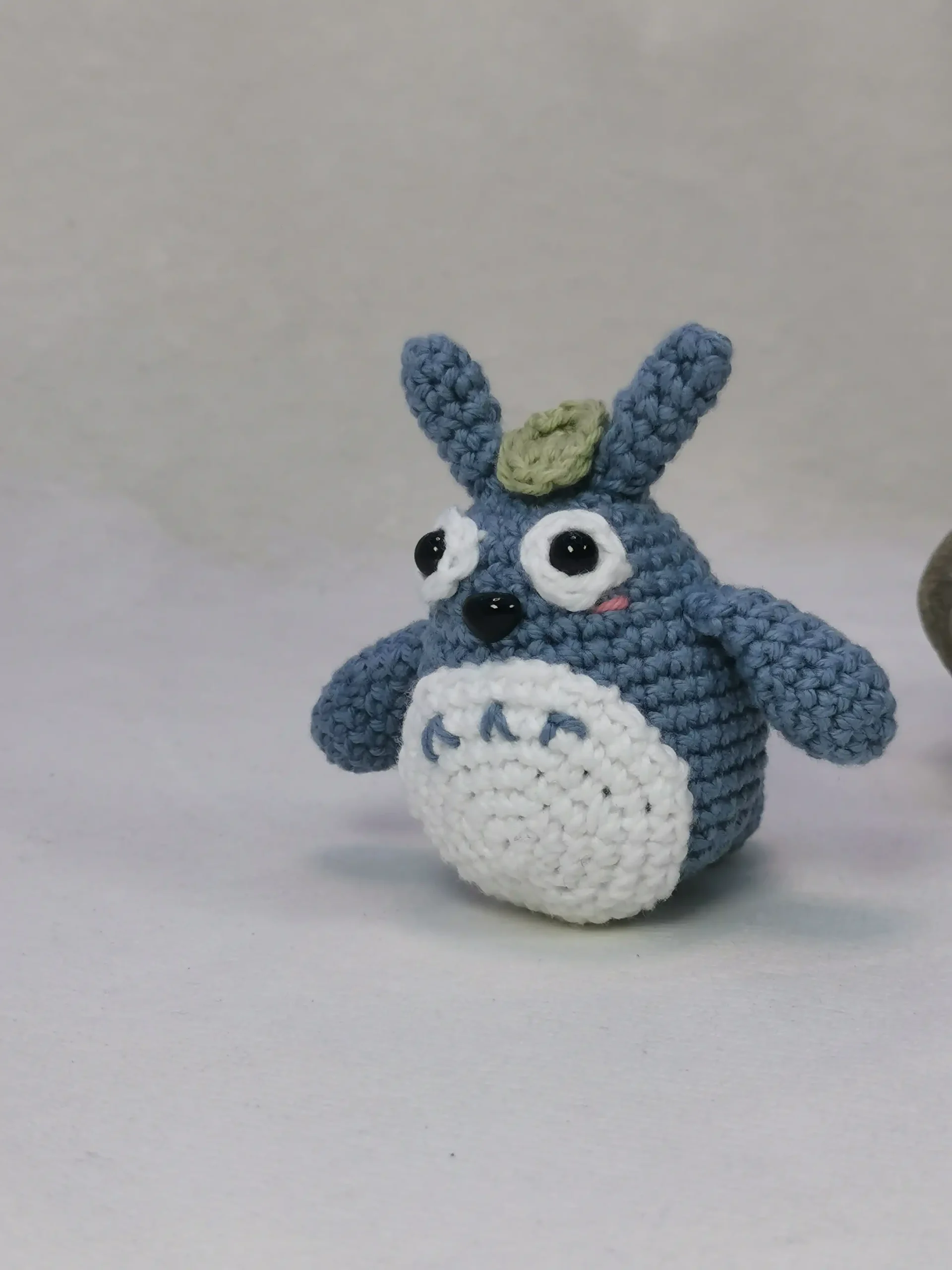 Totoro amigurumi fait main au crochet par La Mu's Heure