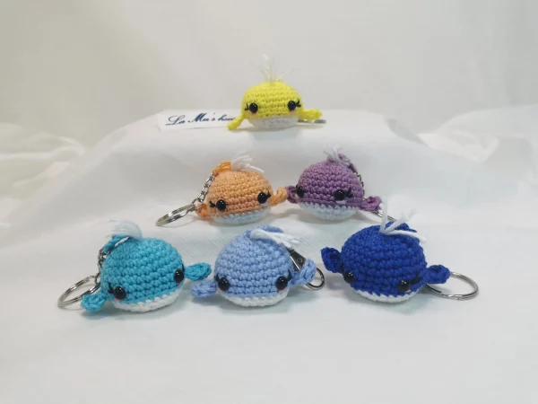 Porte-monnaie Peluche Requin-baleine Avec Porte-clés – Mini Sac à Fermeture éclair Vert – Cadeau Kawaii Fille Femme - 10