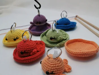 pêche a la ligne fait main au crochet par La Mu's Heure