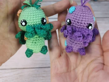 Cthulhu fait main au crochet par La Mu's Heure