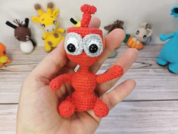 Nono d 'Ulysse 31 fait mains au crochet par La Mu's heure