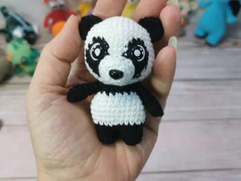 Panda fait main au crochet par La Mu's Heure