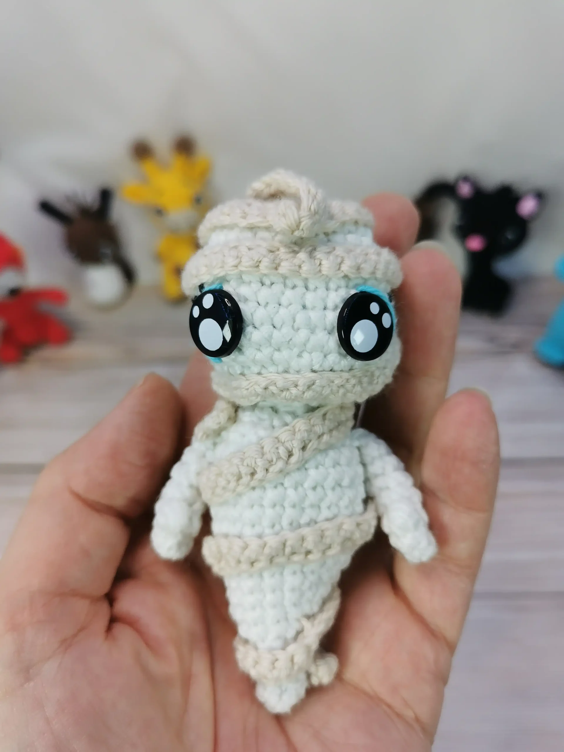 Gentil fantôme fait main au crochet par la Mu's Heure