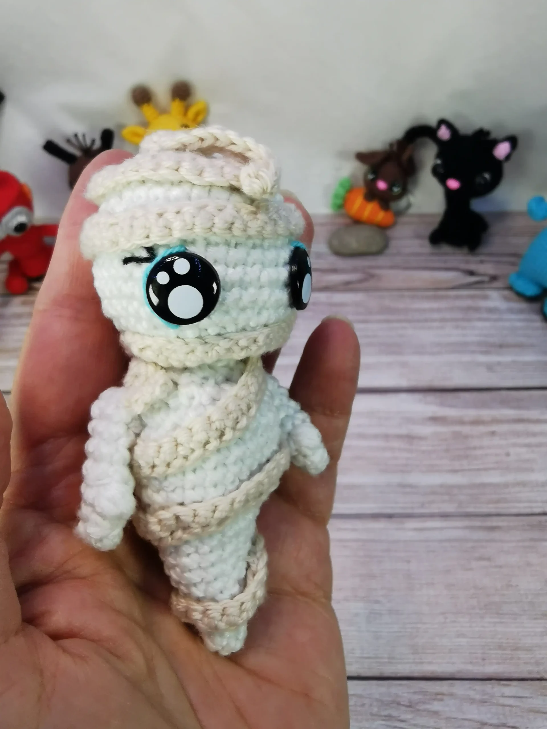 Gentil fantôme fait main au crochet par la Mu's Heure
