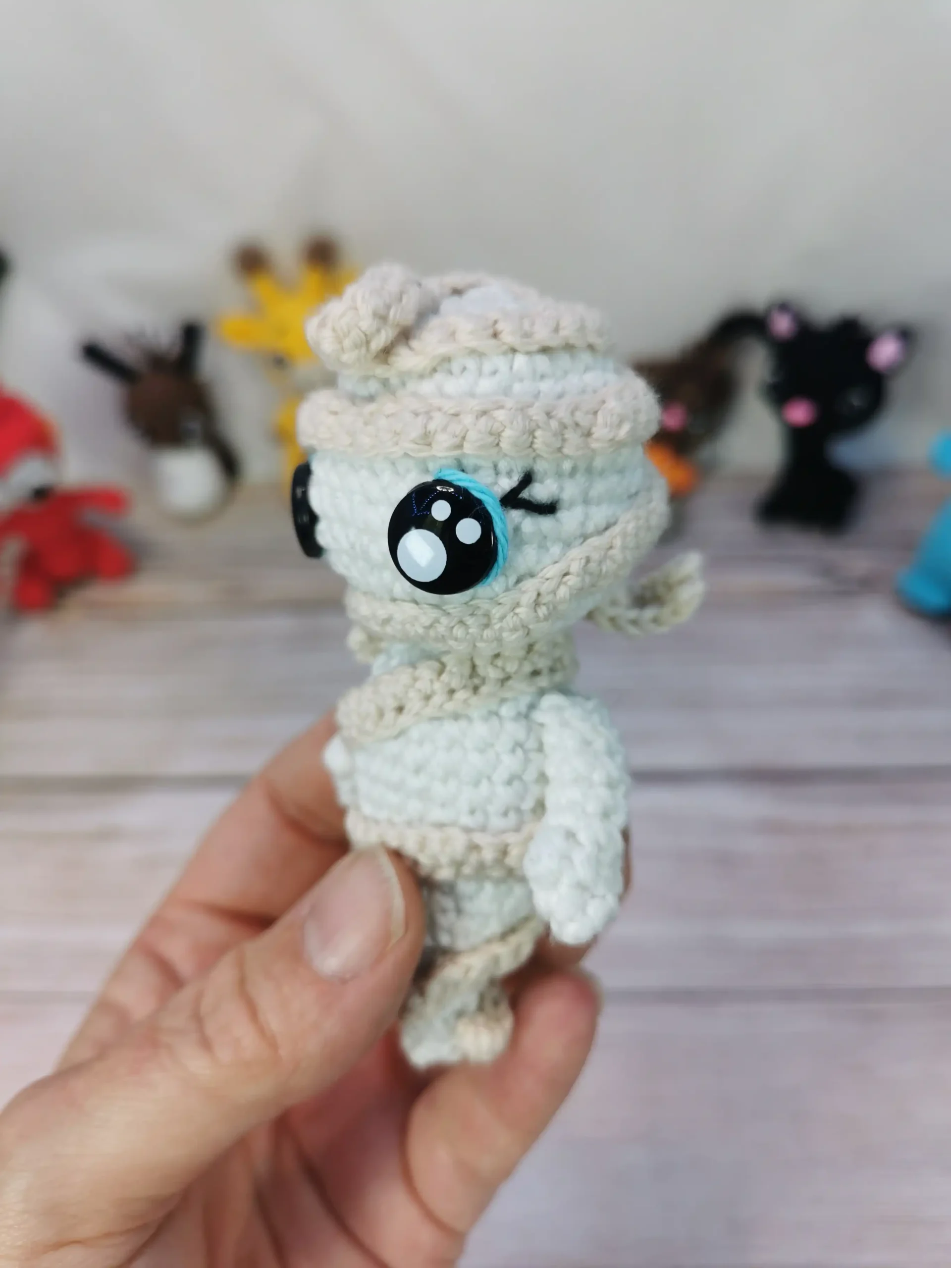 Gentil fantôme fait main au crochet par la Mu's Heure