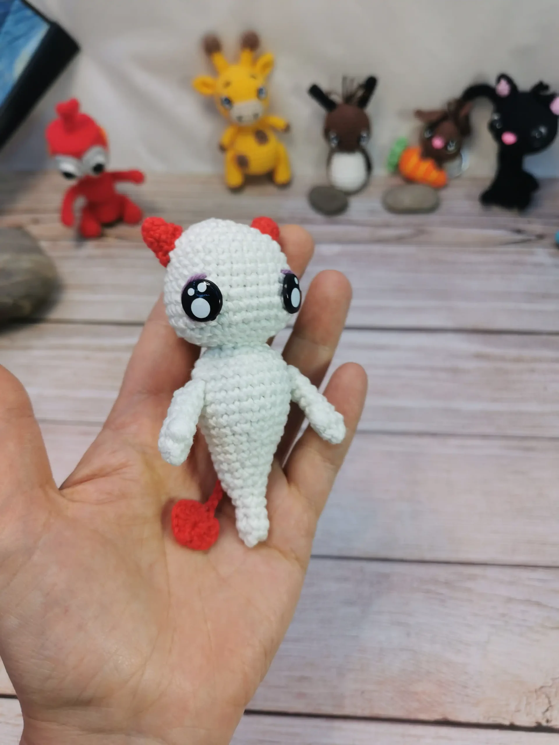 Gentil fantôme fait main au crochet par la Mu's Heure