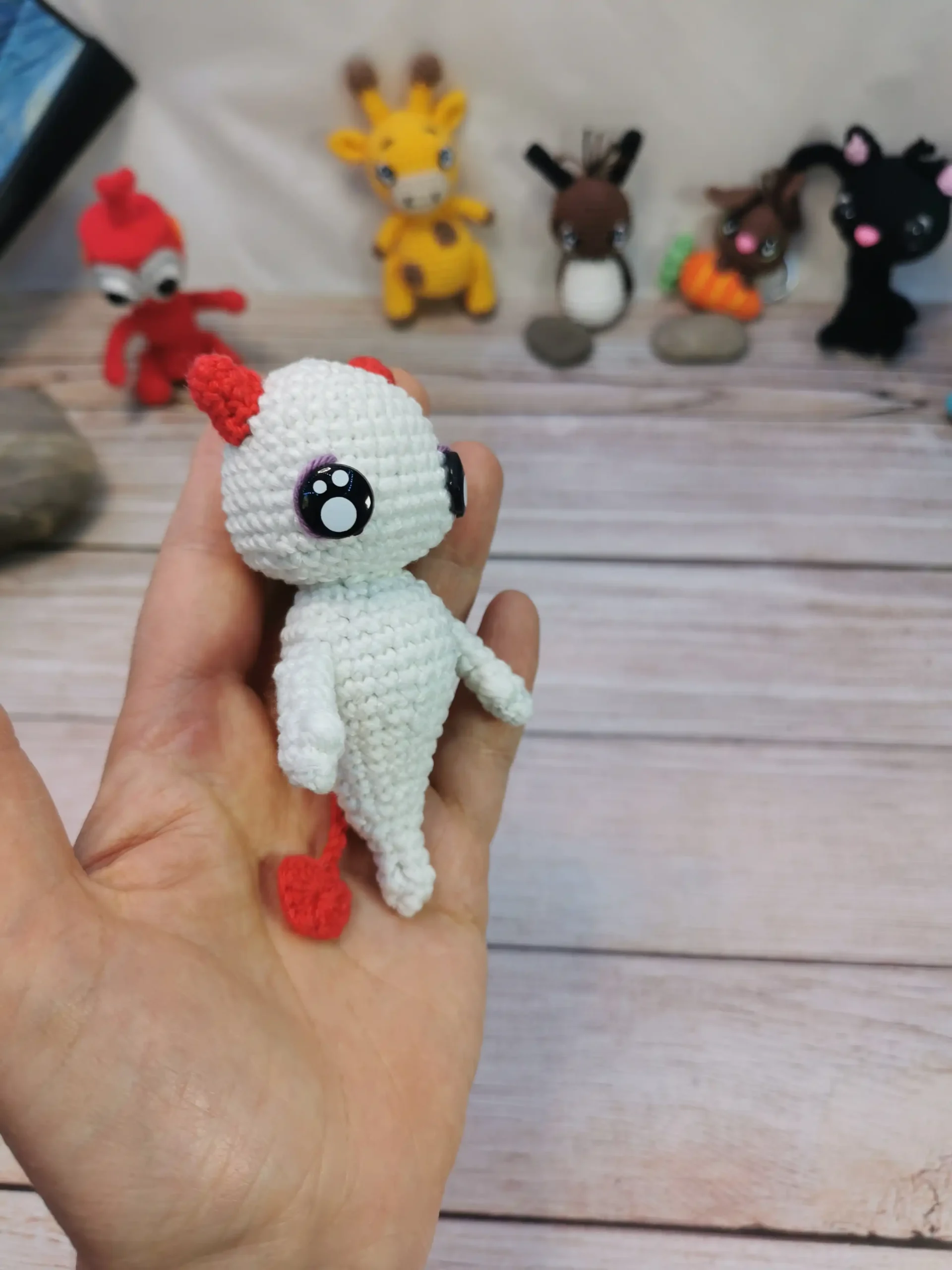 Gentil fantôme fait main au crochet par la Mu's Heure