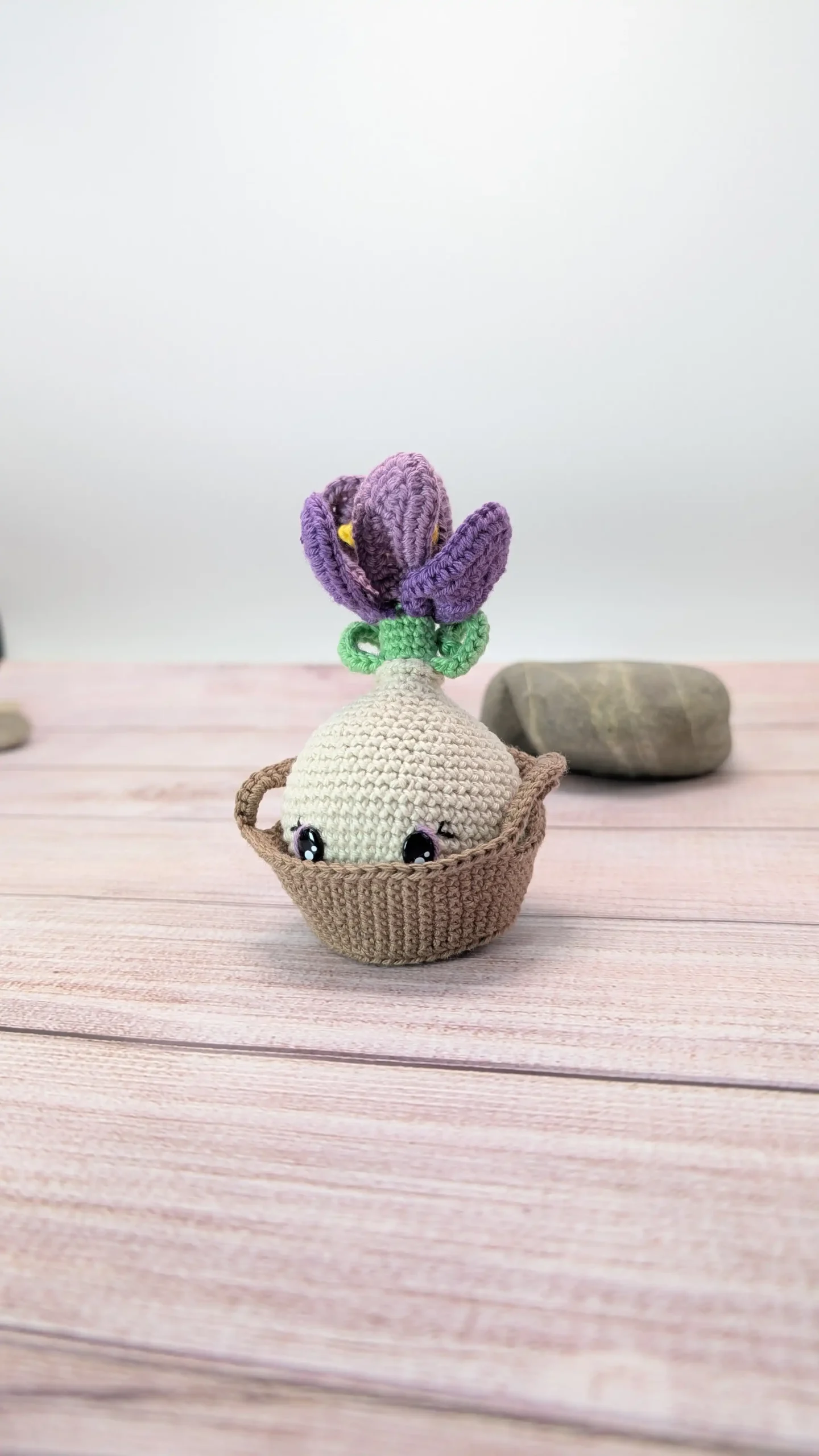 Crocus fait main au crochet par La Mu's Heure