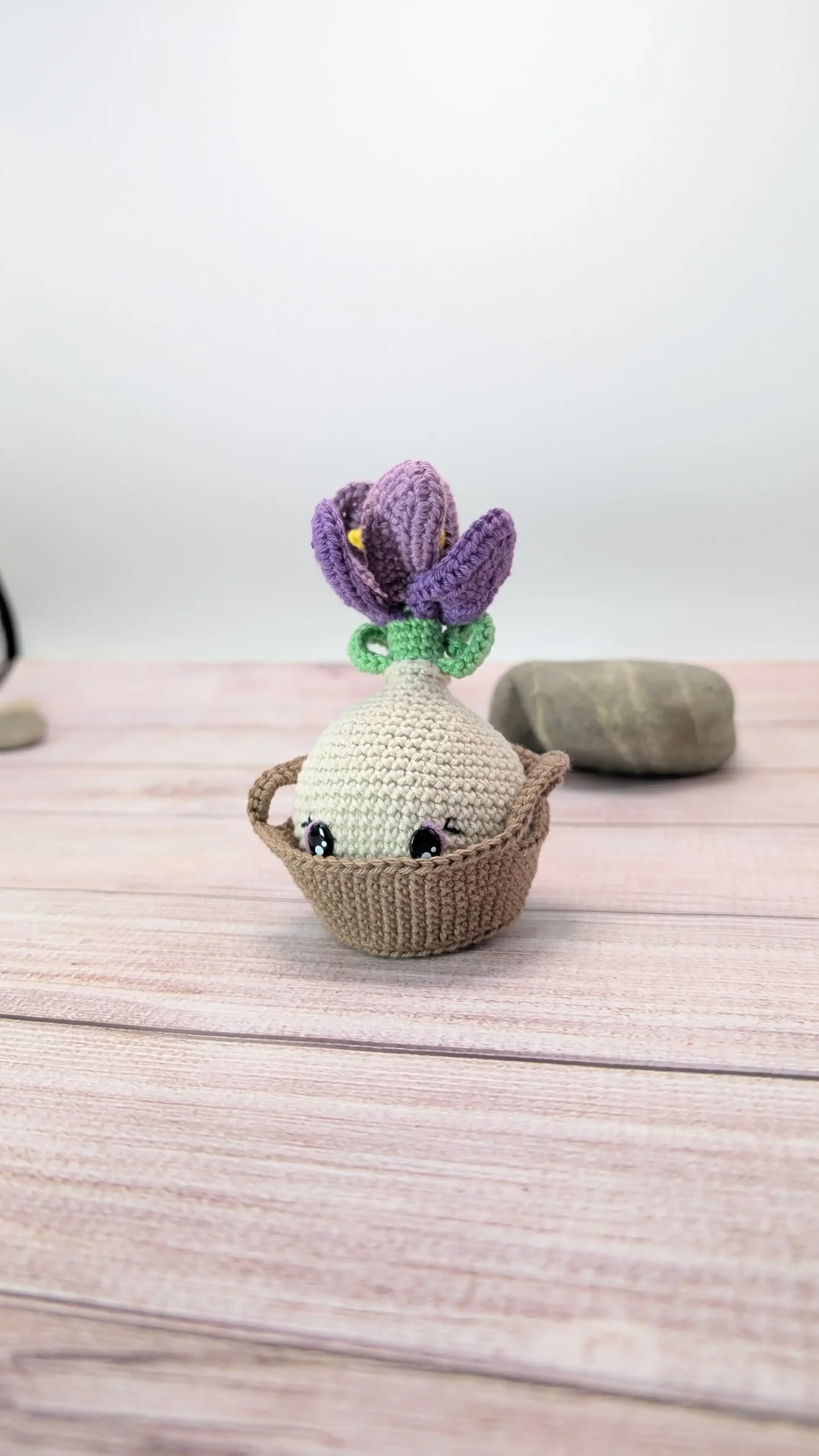 Crocus fait main au crochet par La Mu's Heure