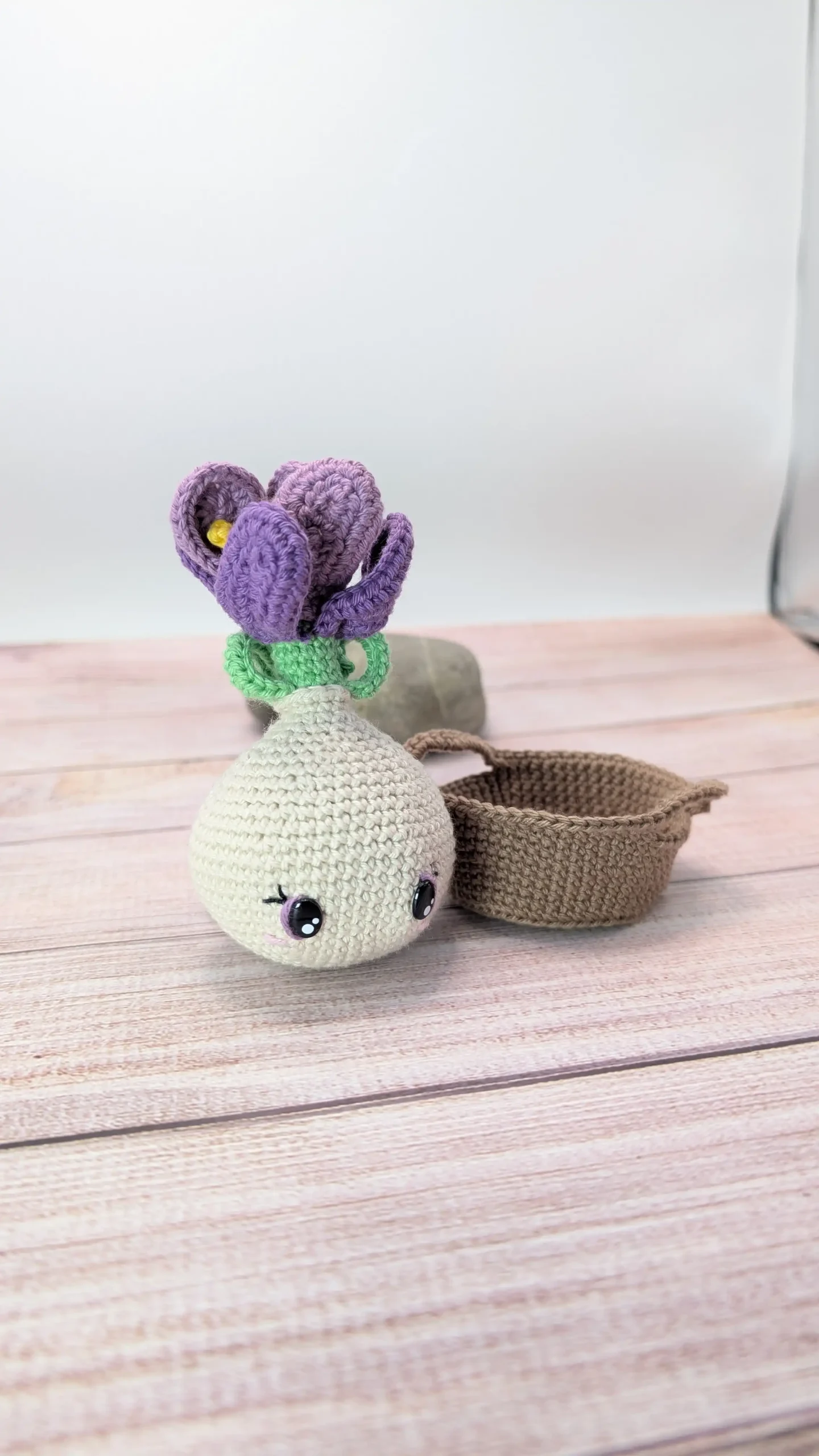 Crocus fait main au crochet par La Mu's Heure