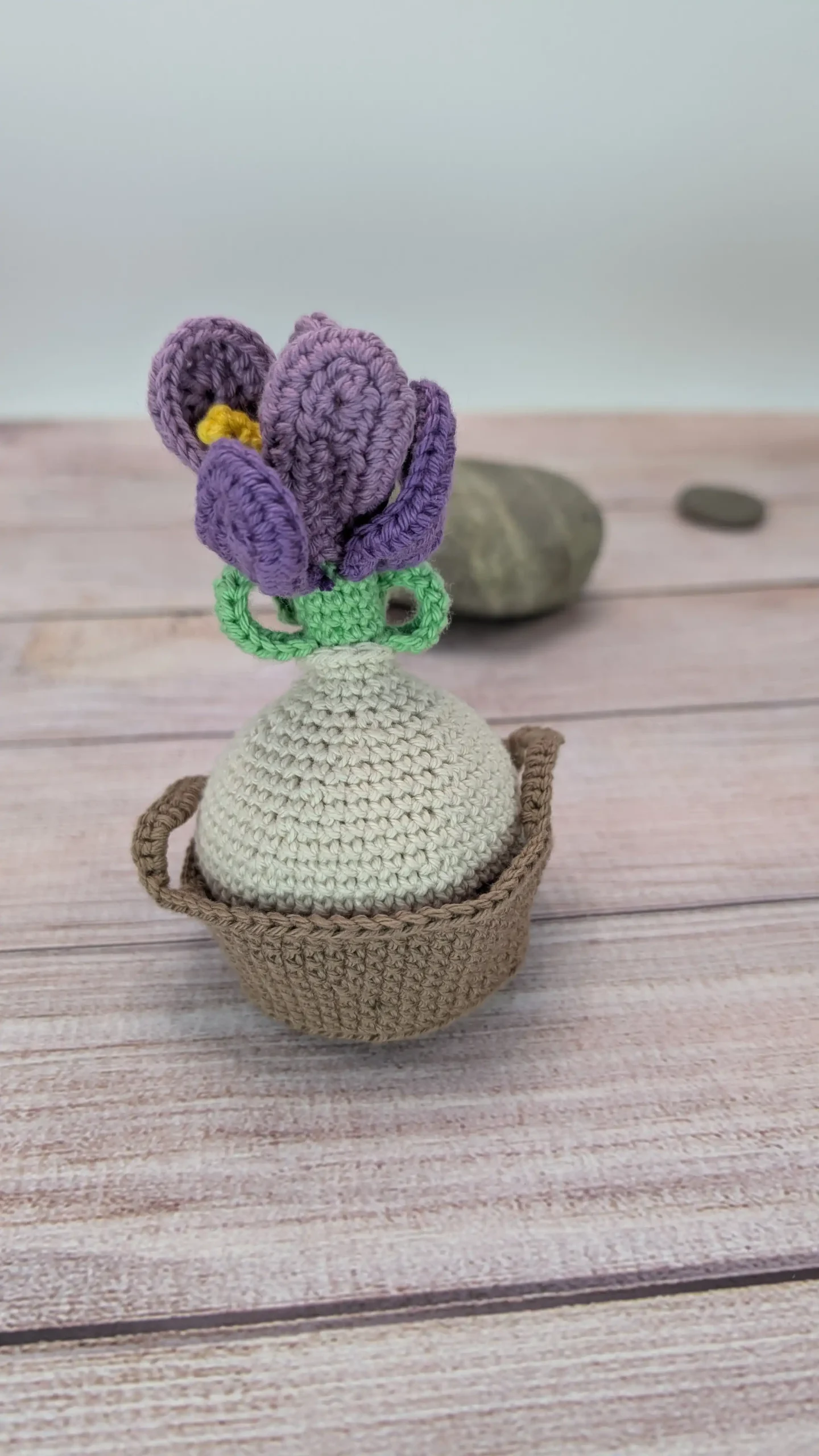 Crocus fait main au crochet par La Mu's Heure