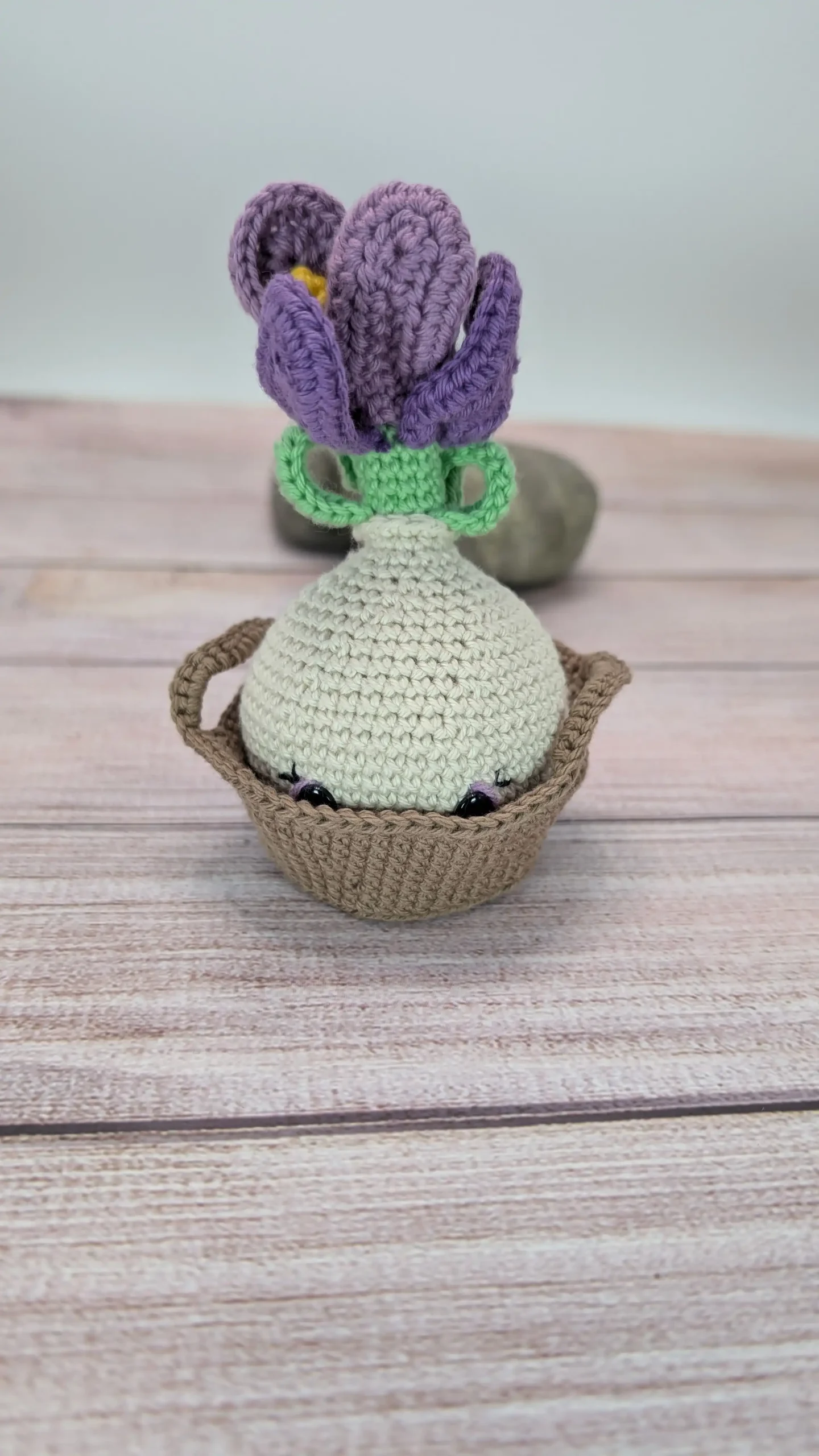 Crocus fait main au crochet par La Mu's Heure
