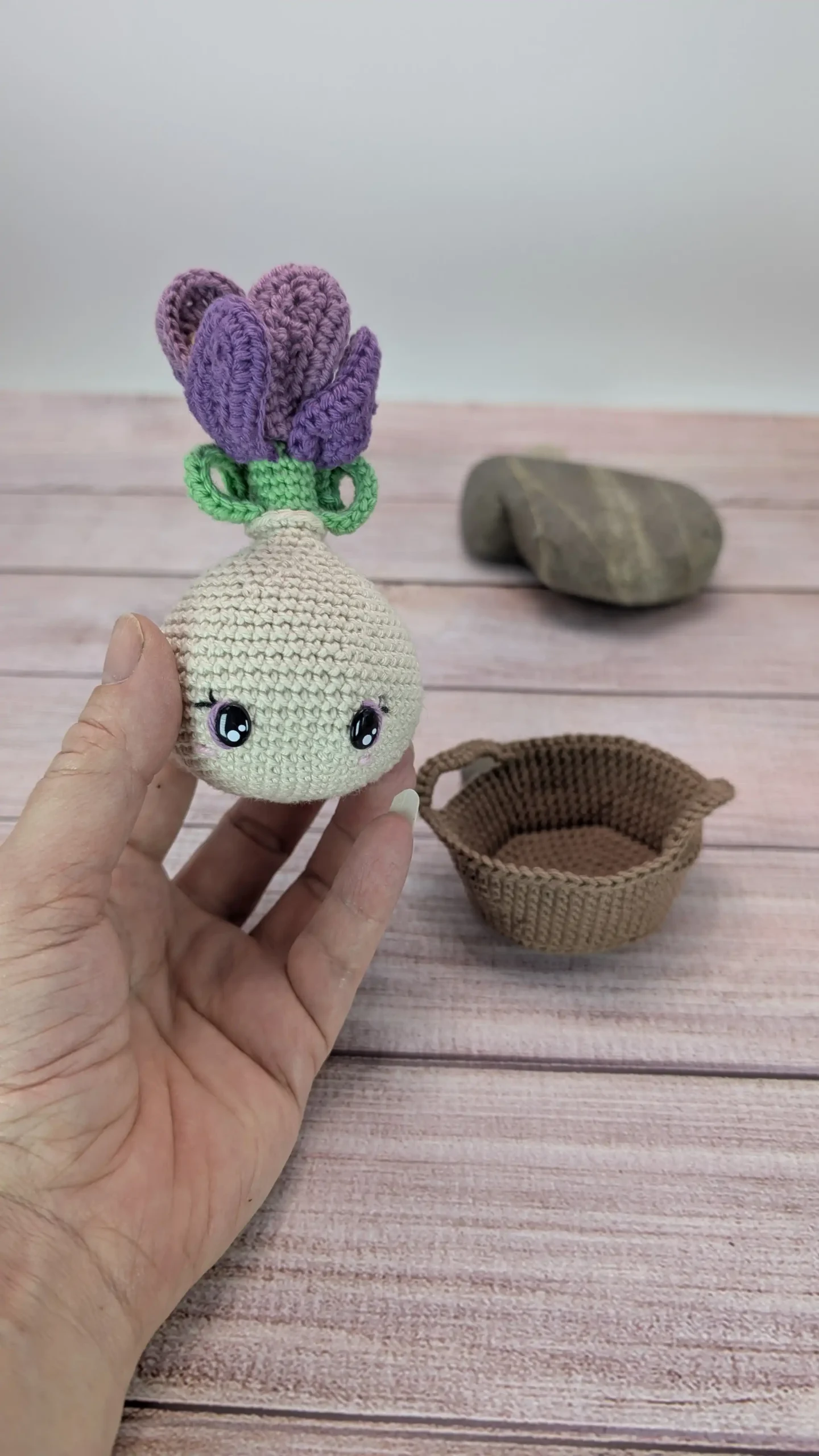 Crocus fait main au crochet par La Mu's Heure