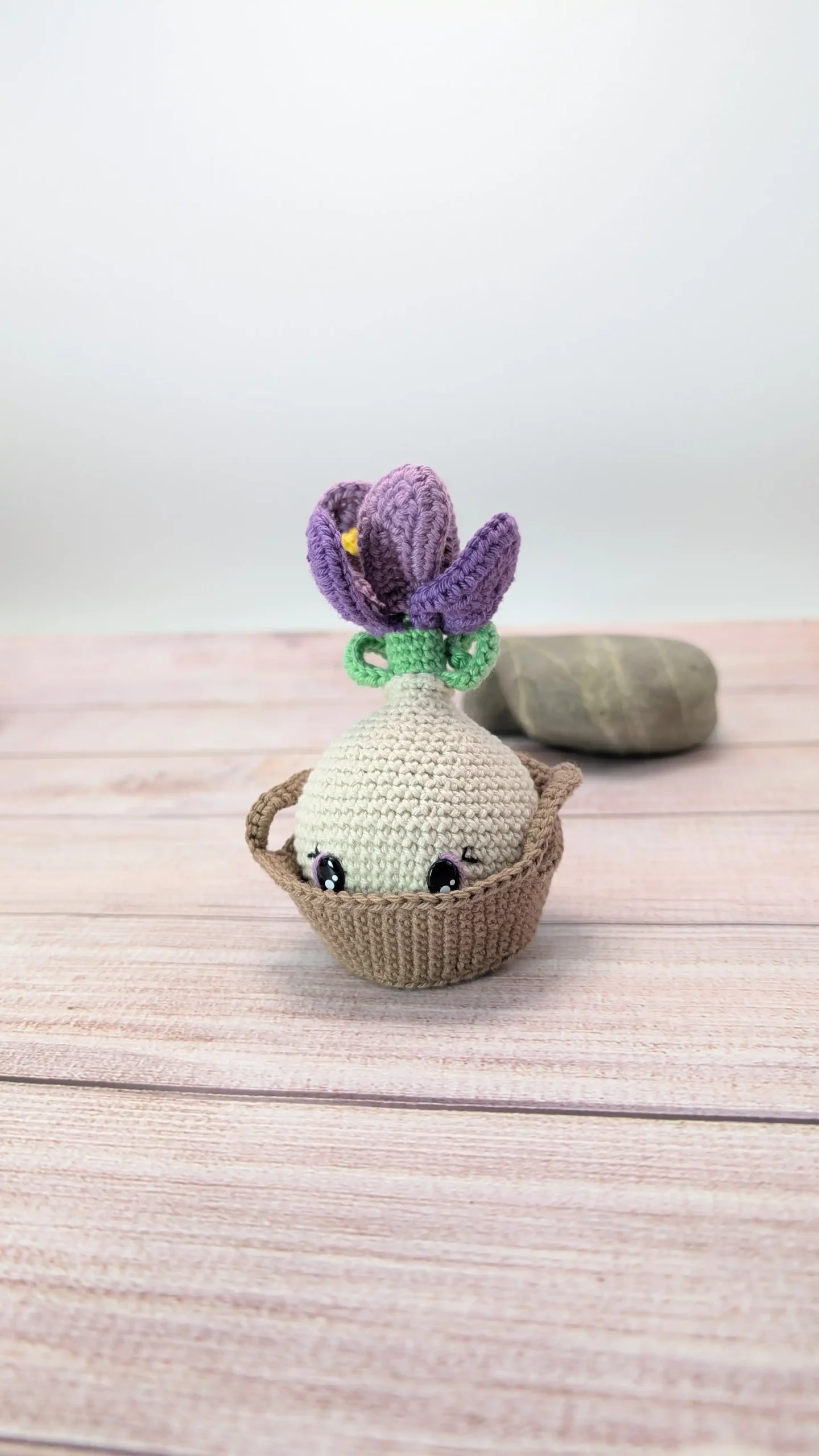 Crocus fait main au crochet par La Mu's Heure
