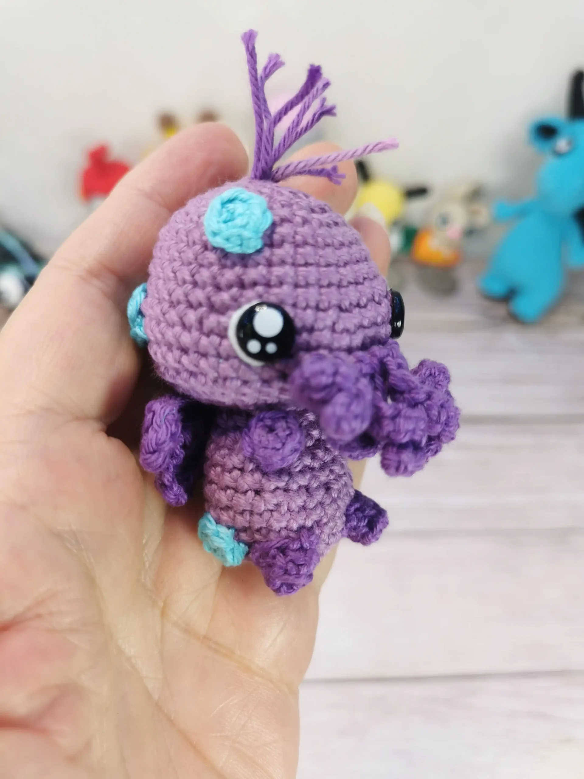 Cthulhu fait main au crochet par La Mu's Heure