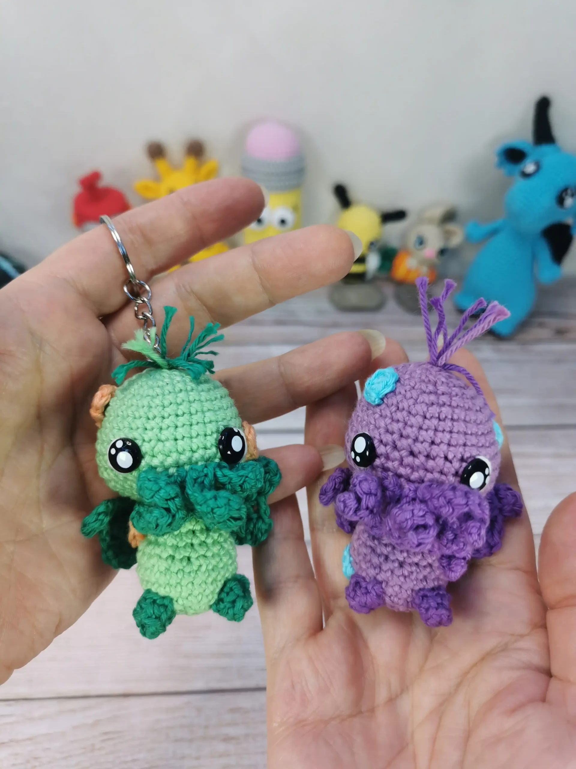 Cthulhu fait main au crochet par La Mu's Heure