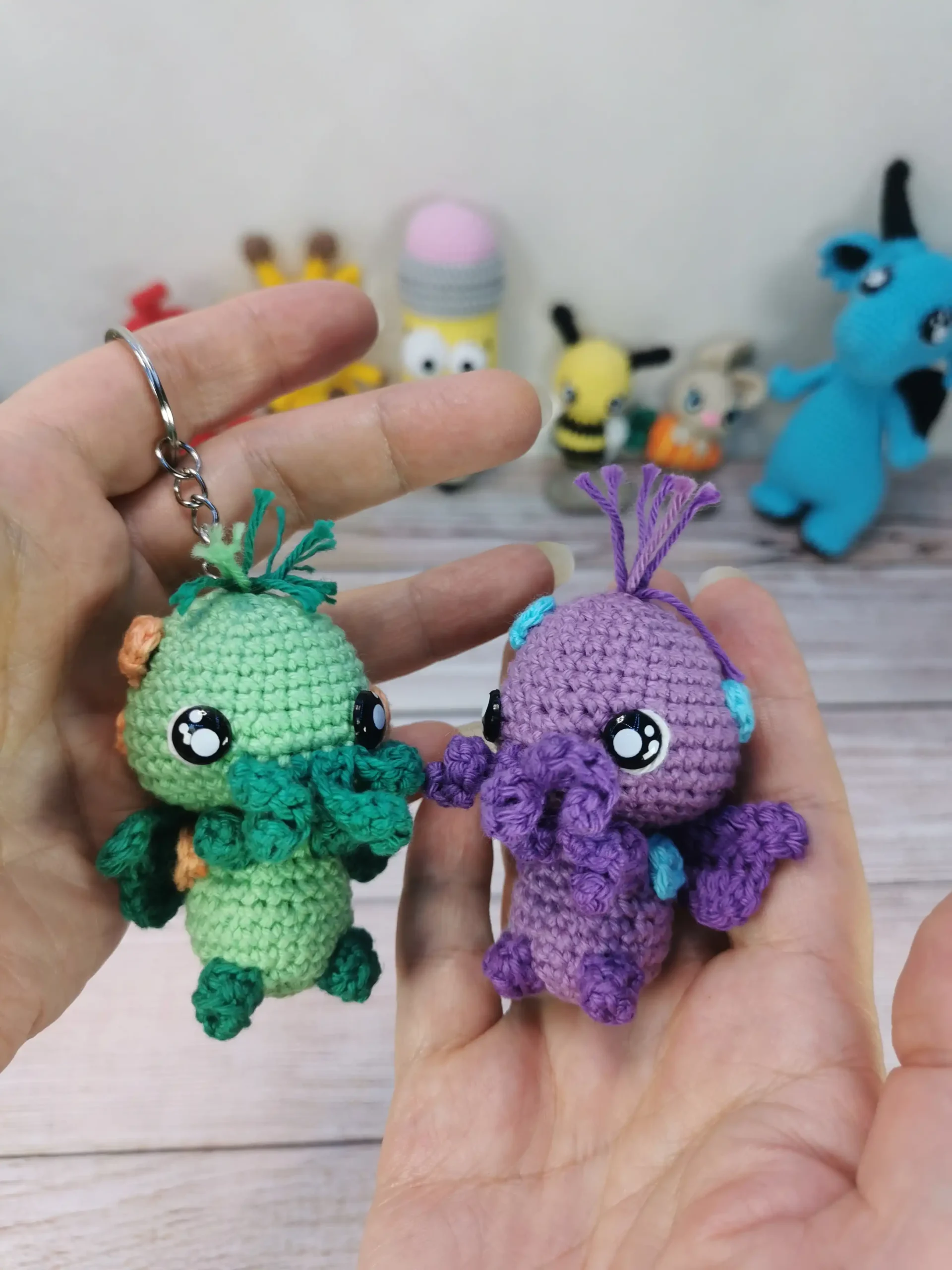 Cthulhu fait main au crochet par La Mu's Heure