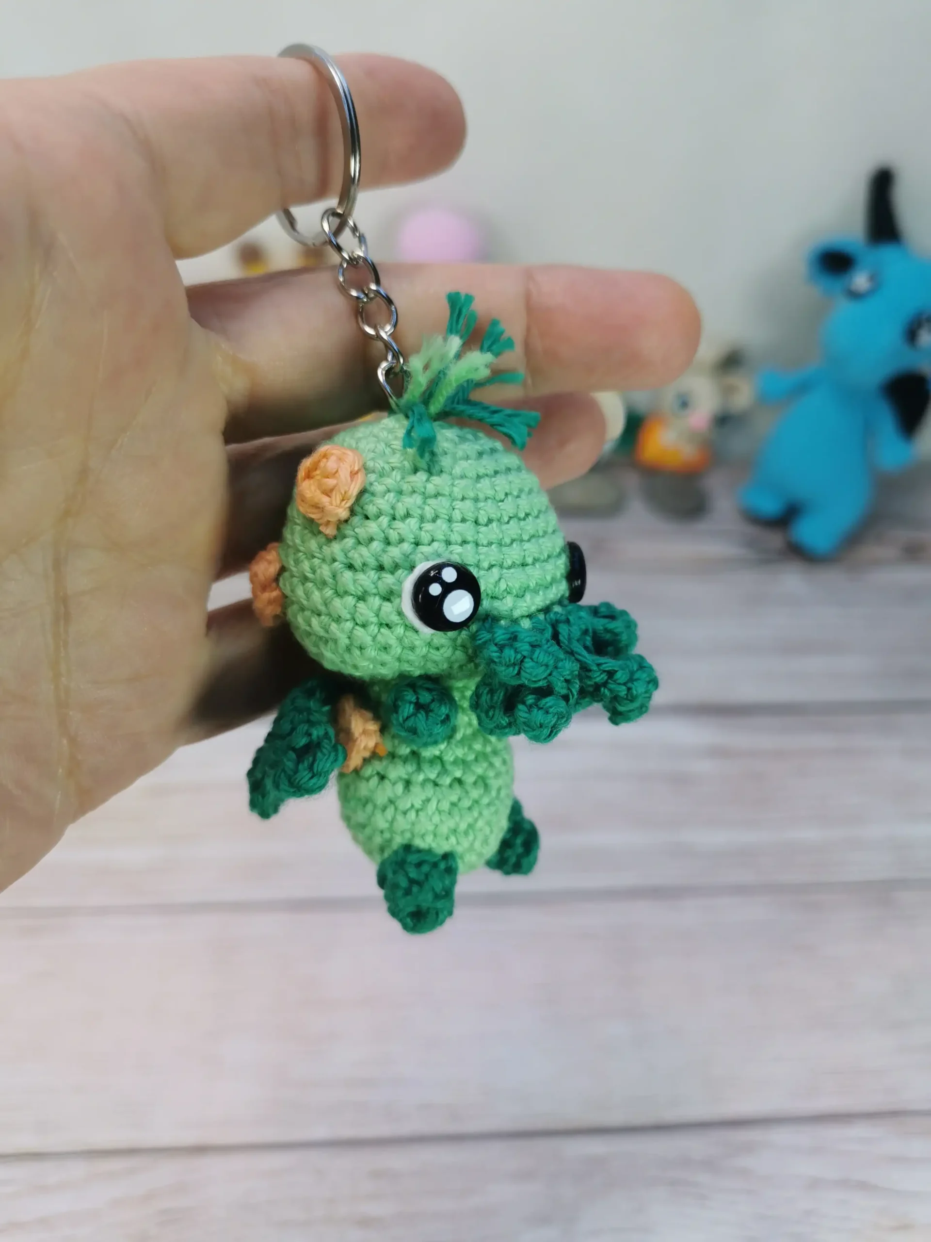 Cthulhu fait main au crochet par La Mu's Heure
