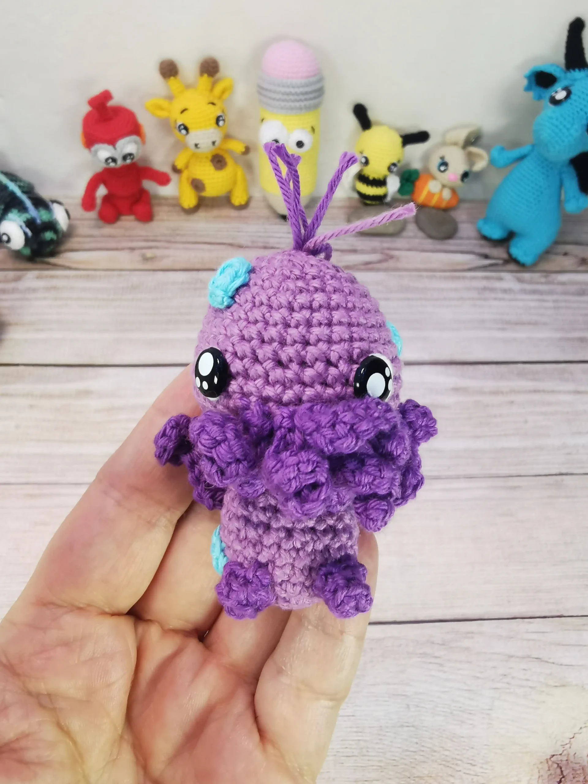 Cthulhu fait main au crochet par La Mu's Heure