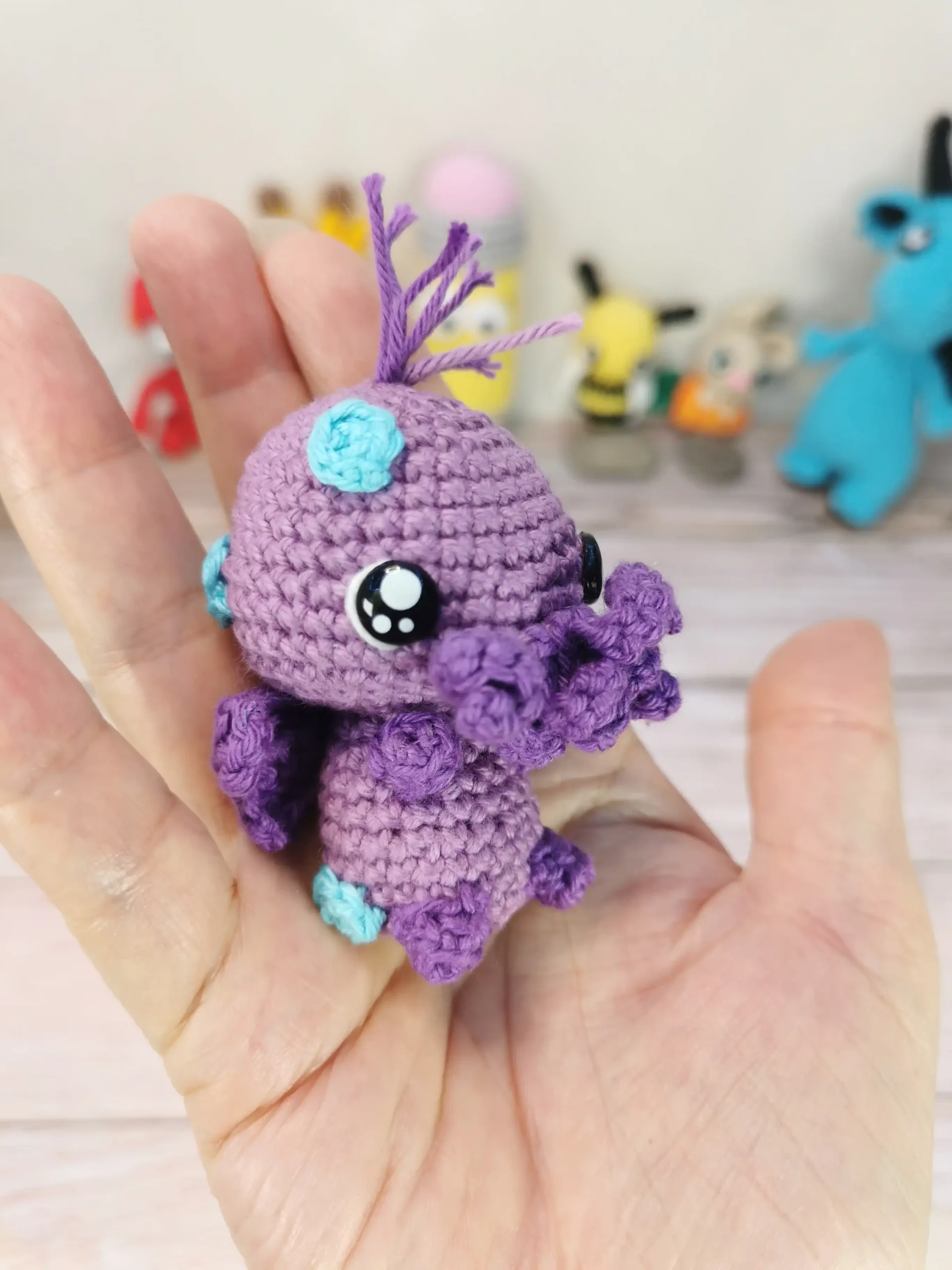 Cthulhu fait main au crochet par La Mu's Heure