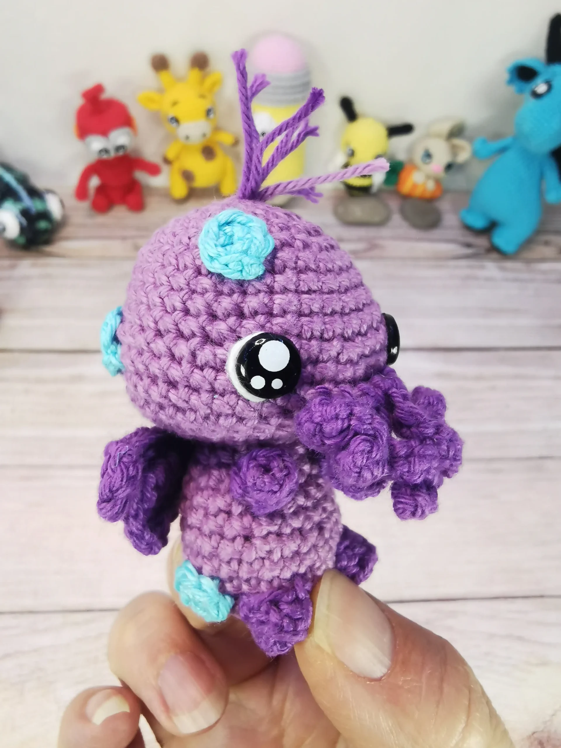 Cthulhu fait main au crochet par La Mu's Heure