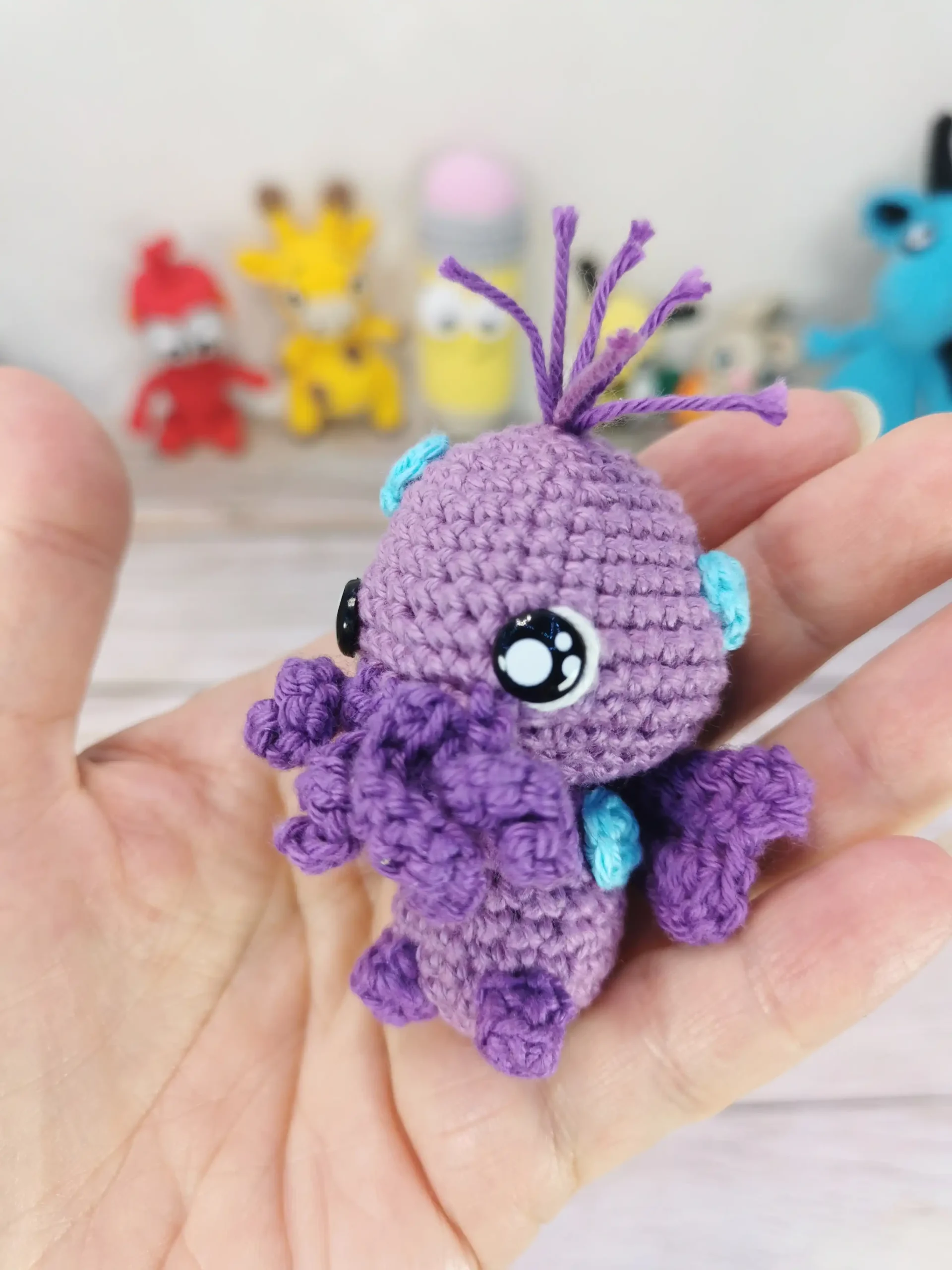 Cthulhu fait main au crochet par La Mu's Heure