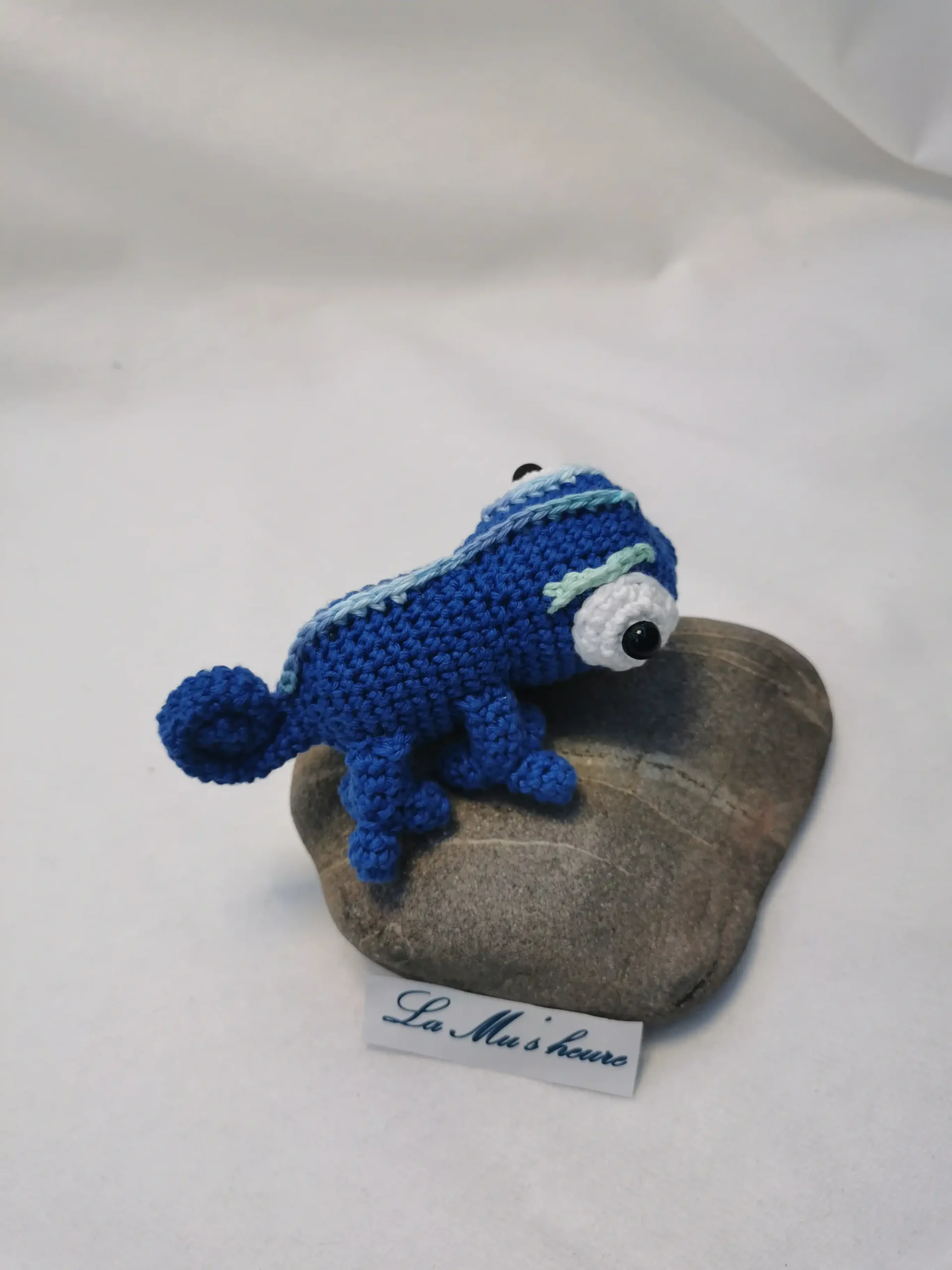 caméléons amigurumi fait main au crochet par La Mu's Heure