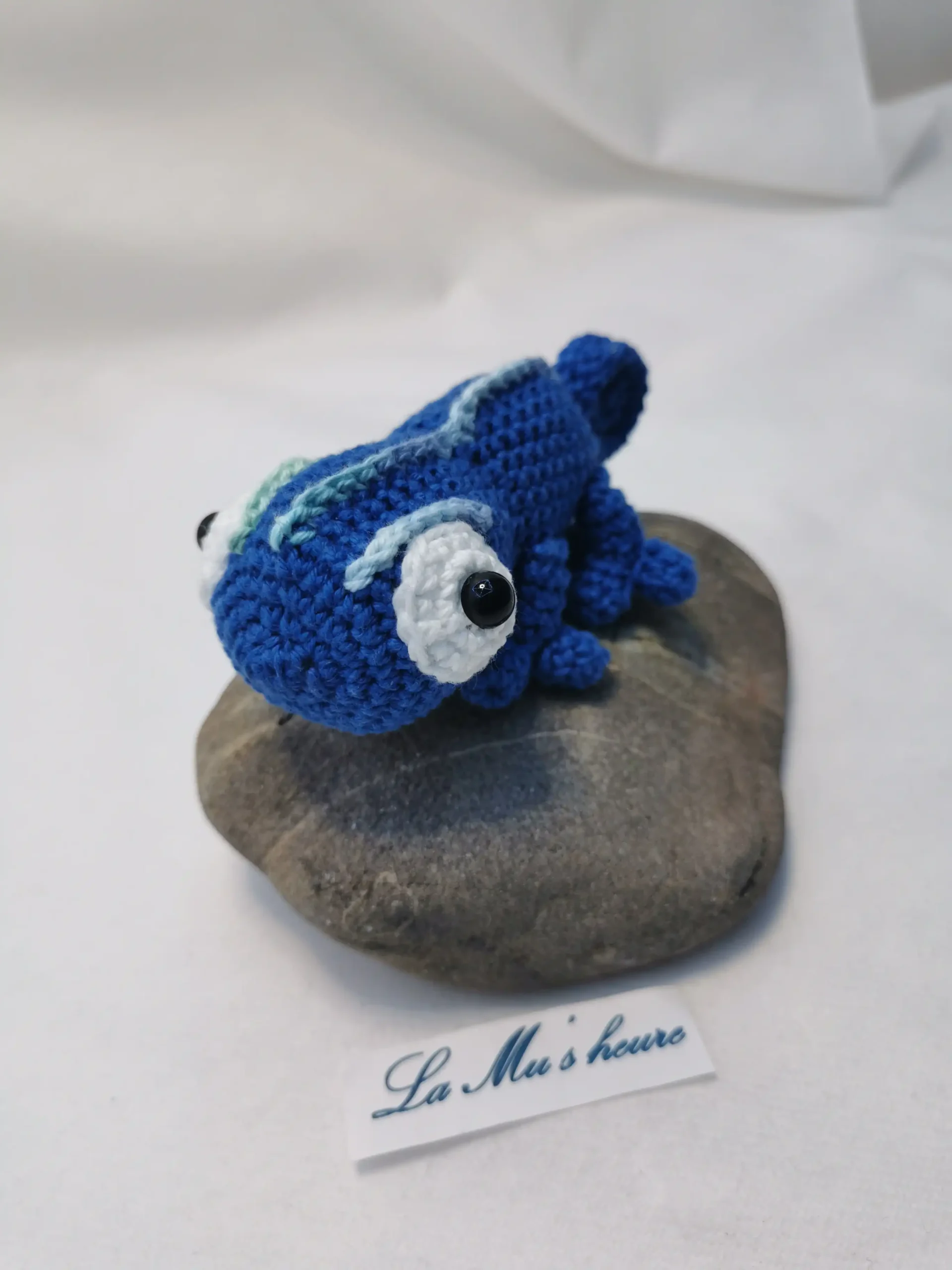 caméléons amigurumi fait main au crochet par La Mu's Heure