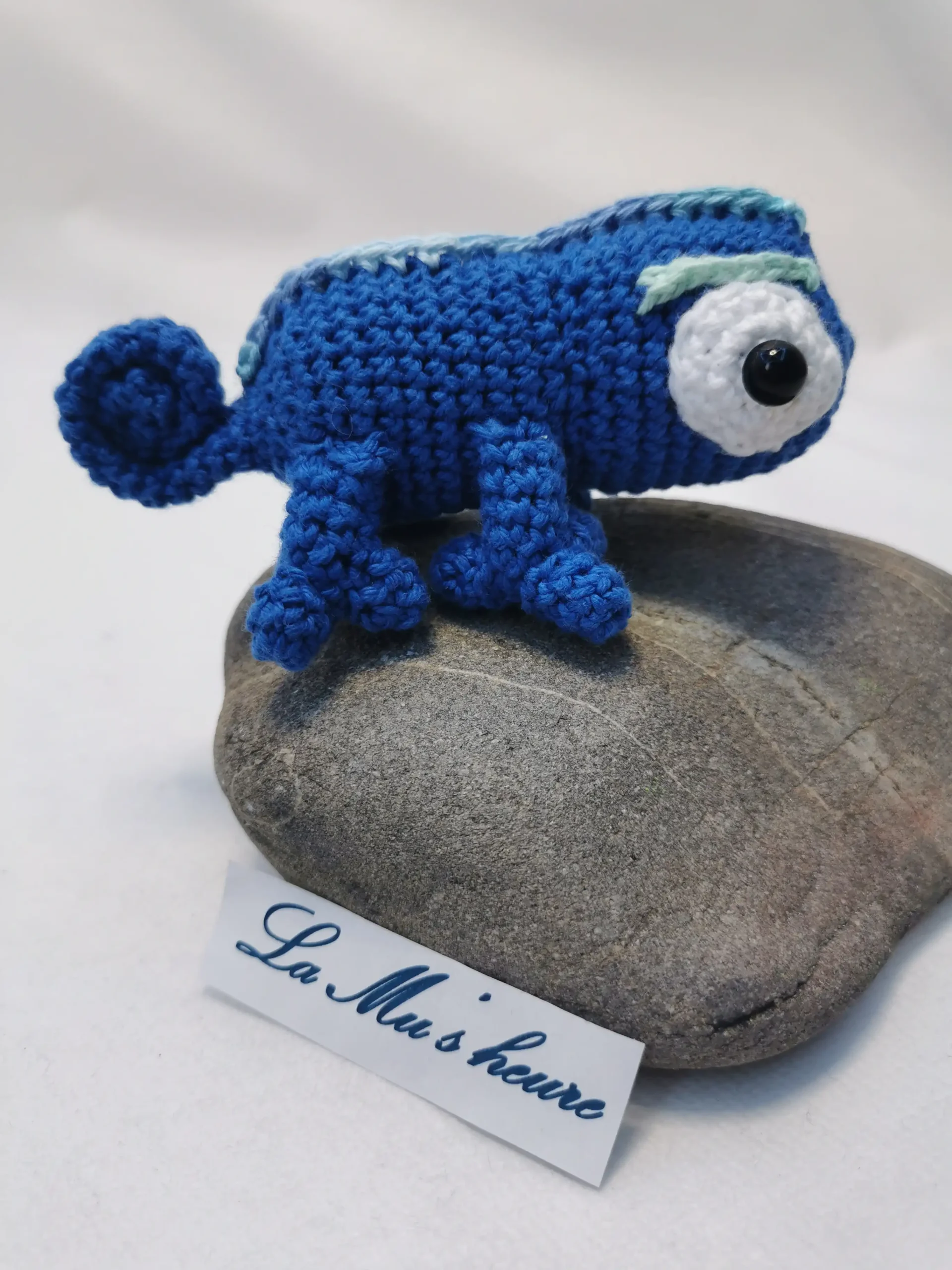 caméléons amigurumi fait main au crochet par La Mu's Heure