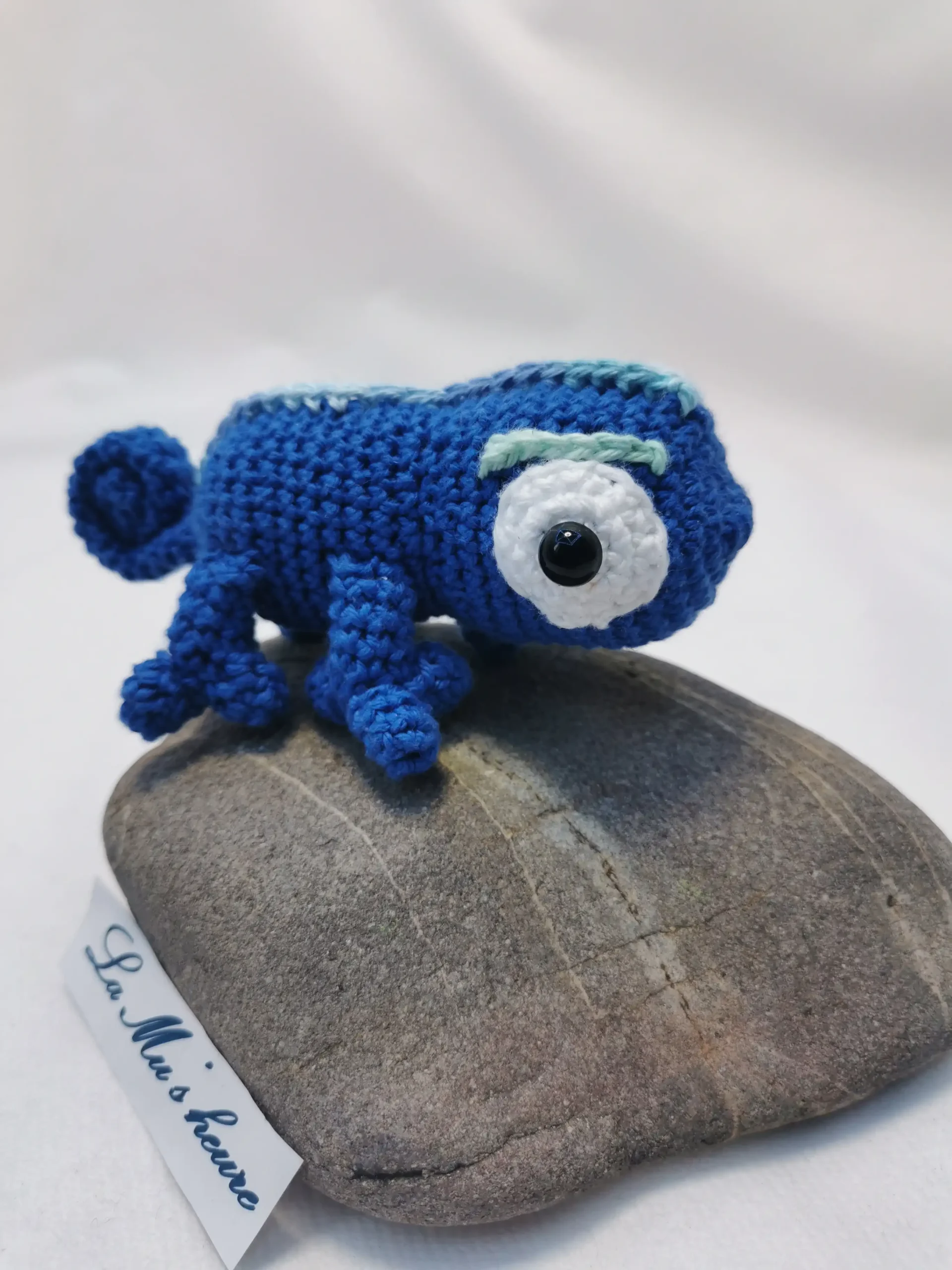 caméléons amigurumi fait main au crochet par La Mu's Heure