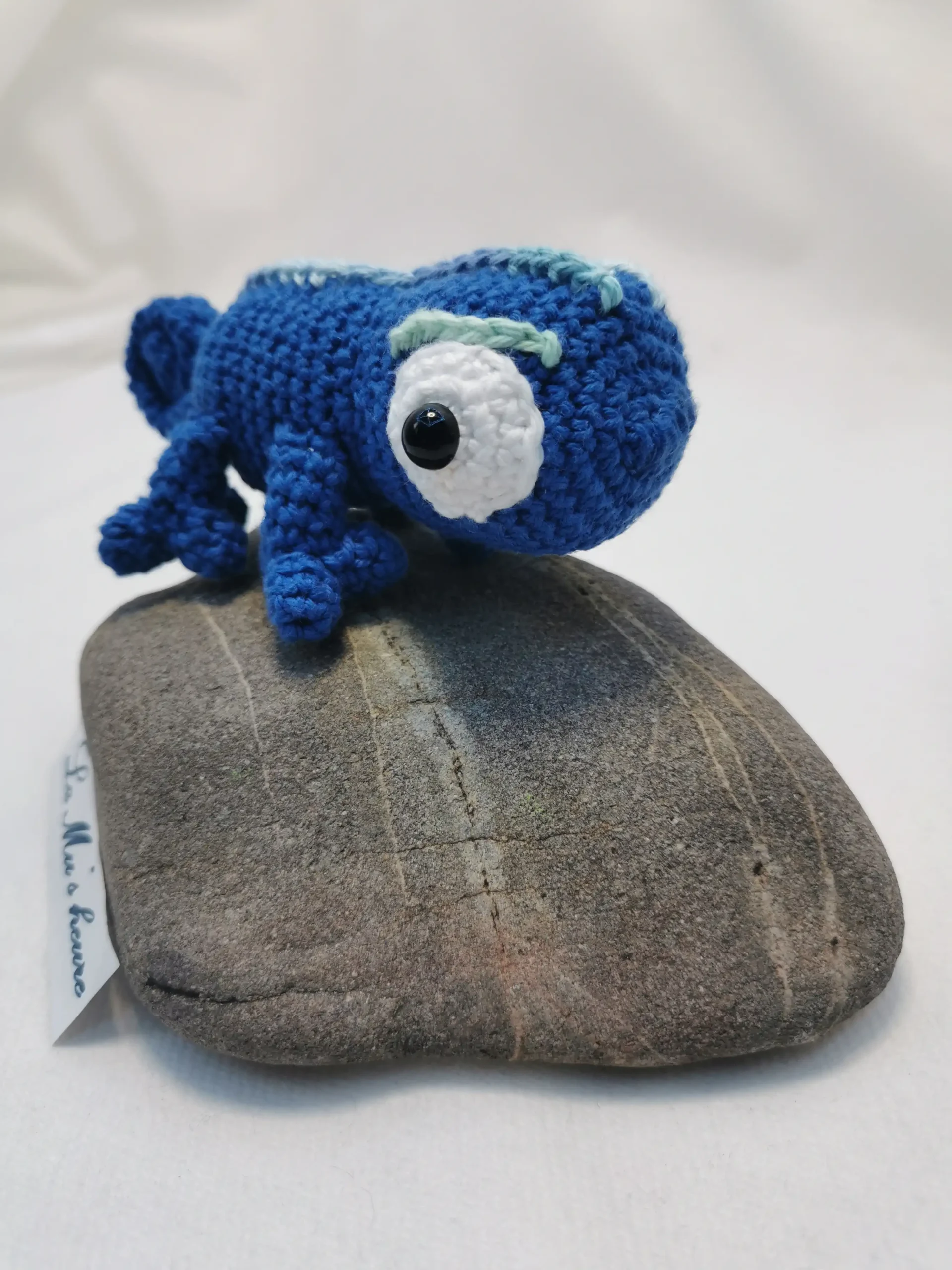 caméléons amigurumi fait main au crochet par La Mu's Heure