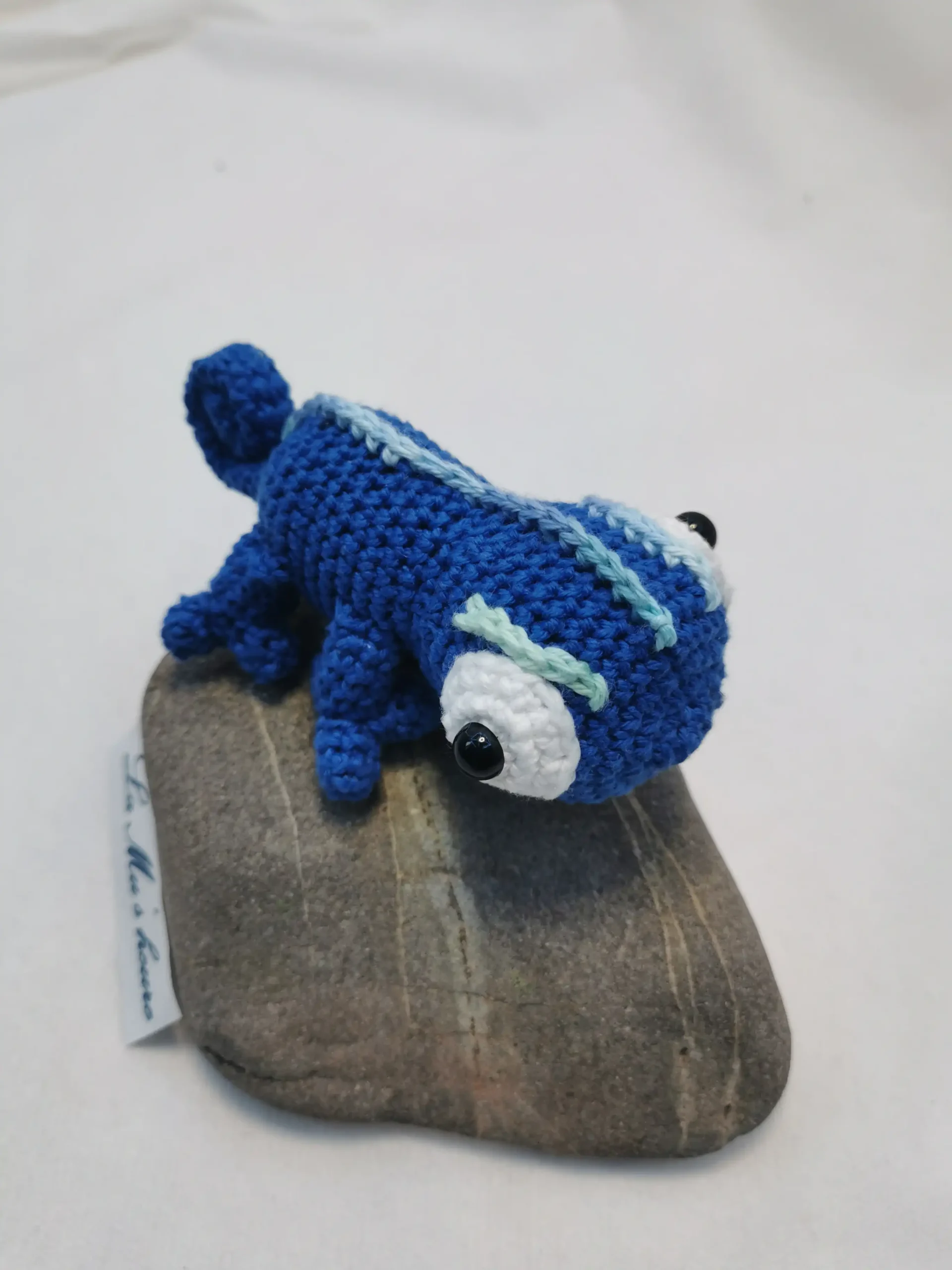 caméléons amigurumi fait main au crochet par La Mu's Heure