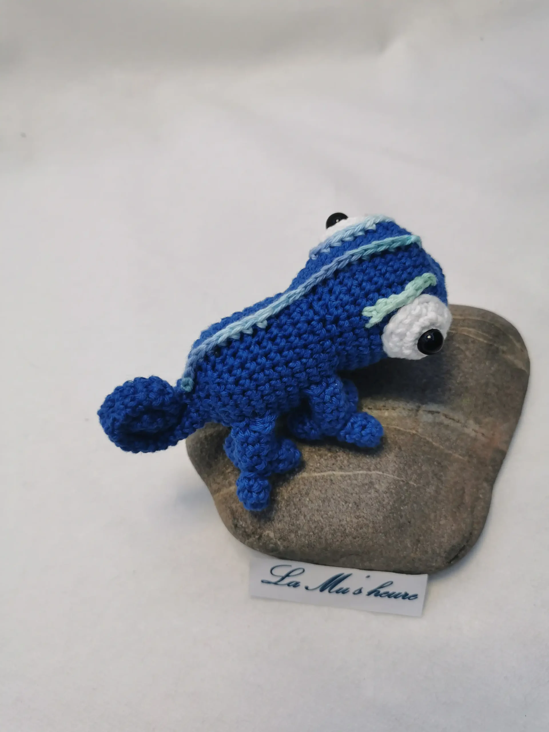 caméléons amigurumi fait main au crochet par La Mu's Heure