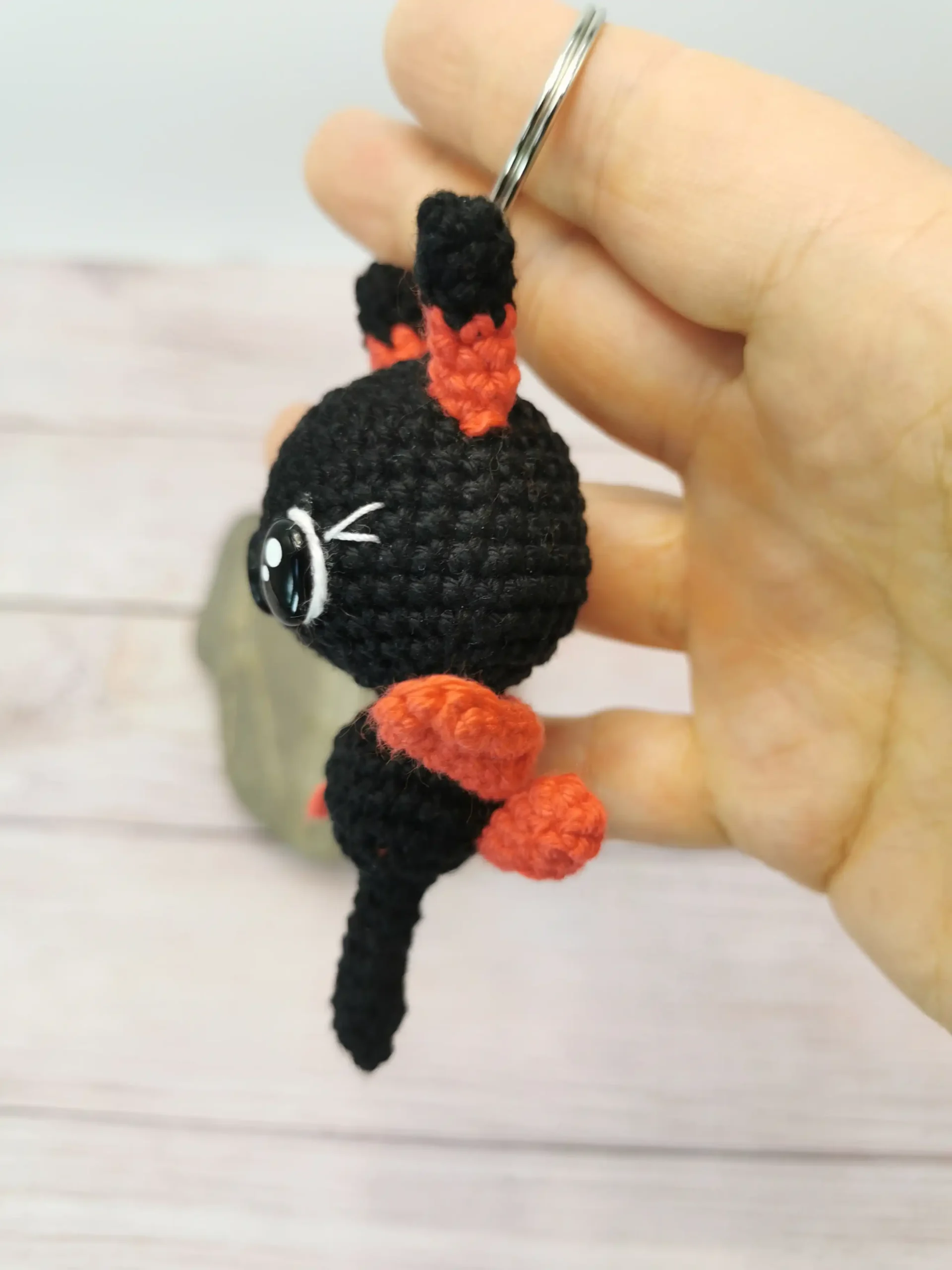 Libellule amigurumi fait main au crochet par La Mu's Heure