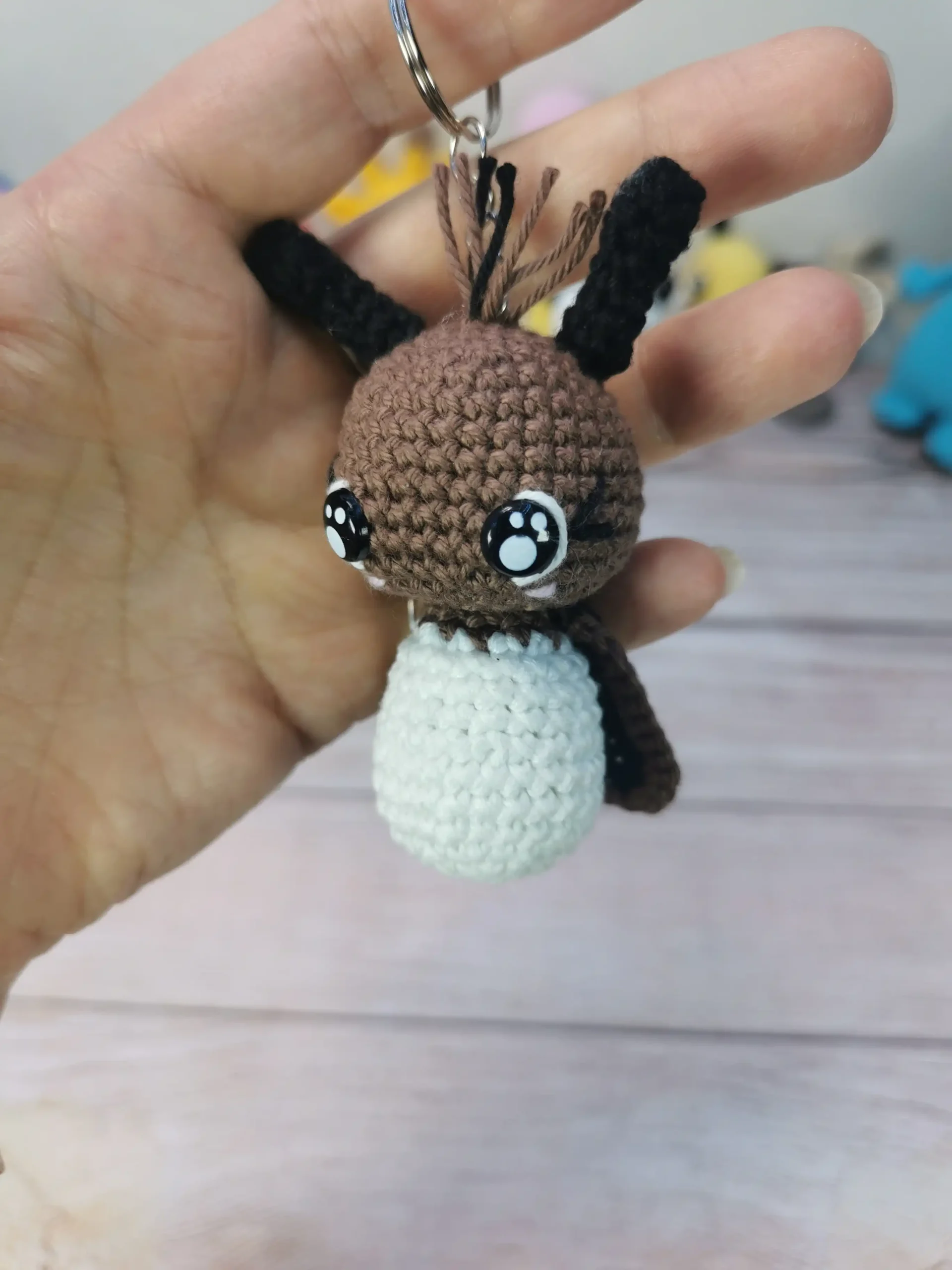 Luciole amigurumi fait main au crochet par La Mu's Heure
