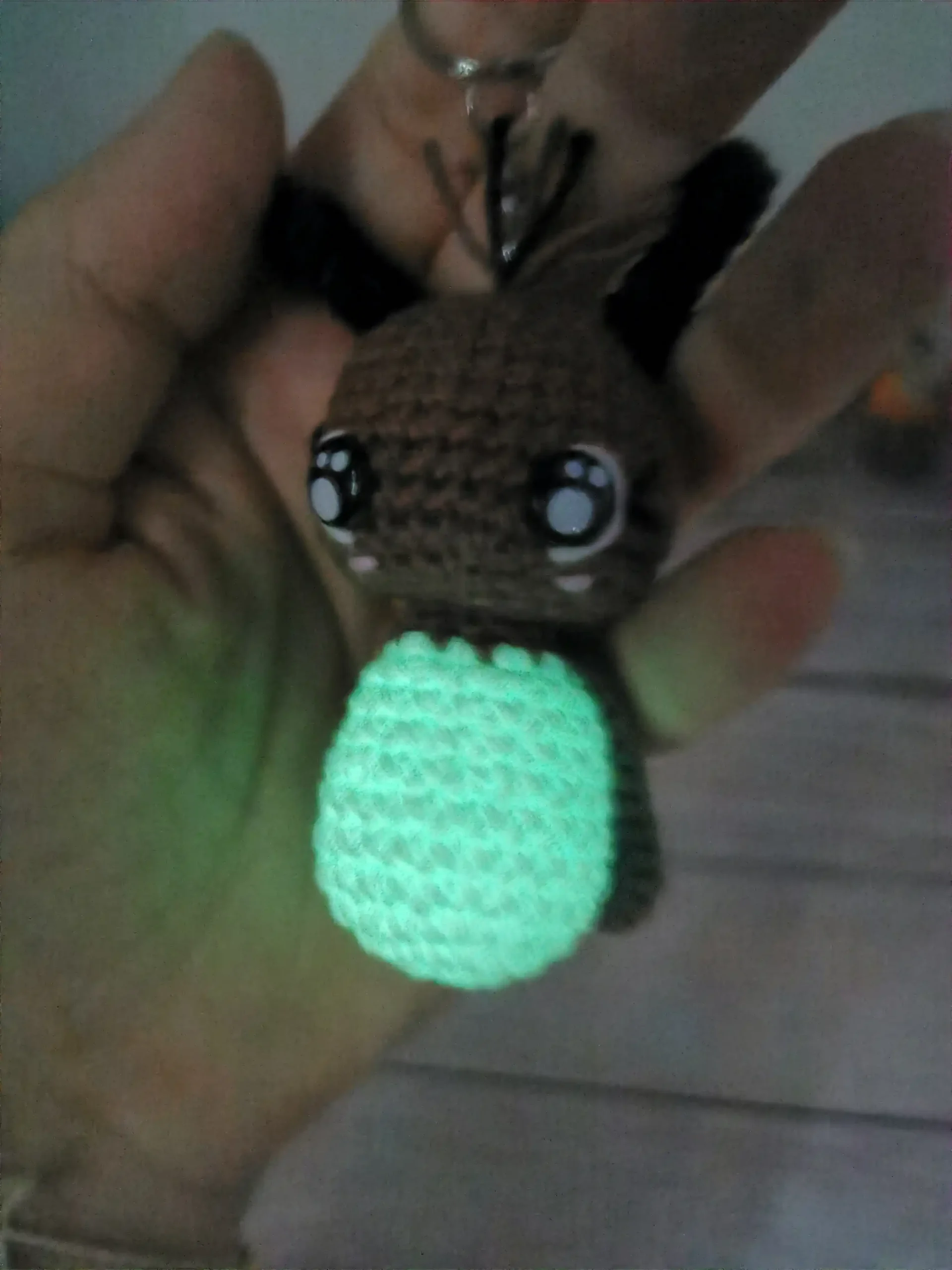 Luciole amigurumi fait au crochet par La Mu's Heure