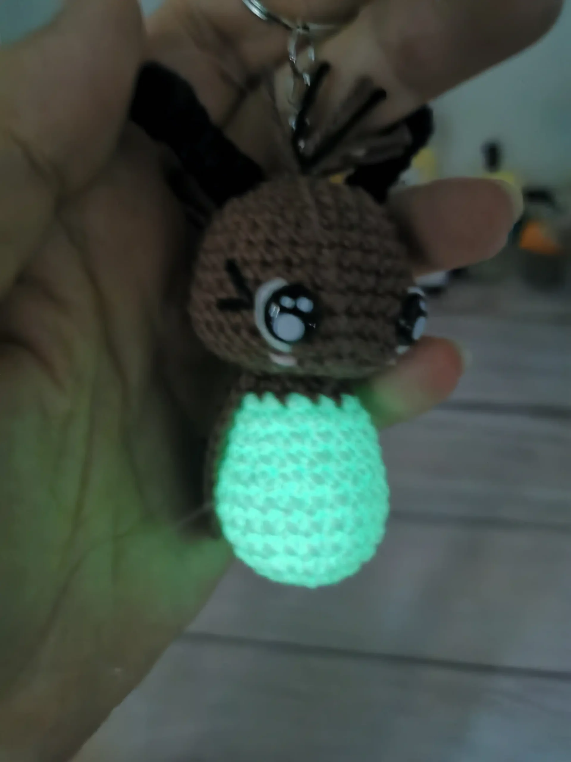 Luciole amigurumi fait au crochet par La Mu's Heure