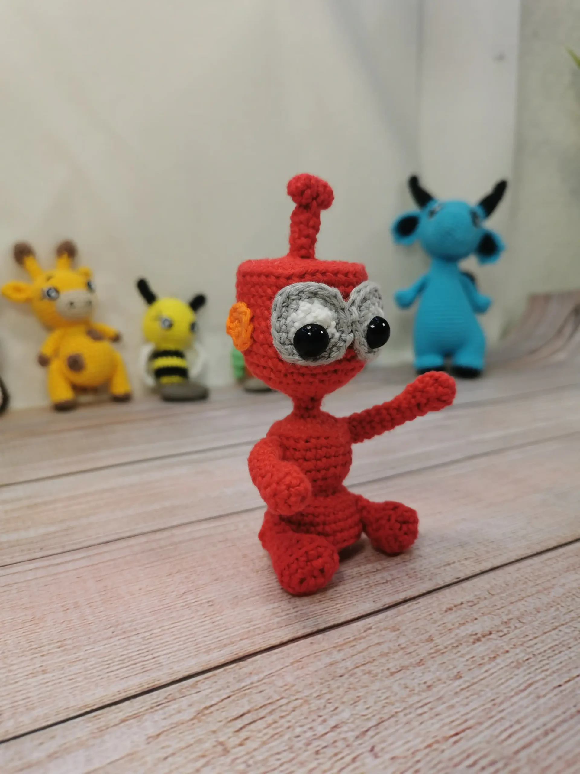 Nono d 'Ulysse 31 fait mains au crochet par La Mu's heure