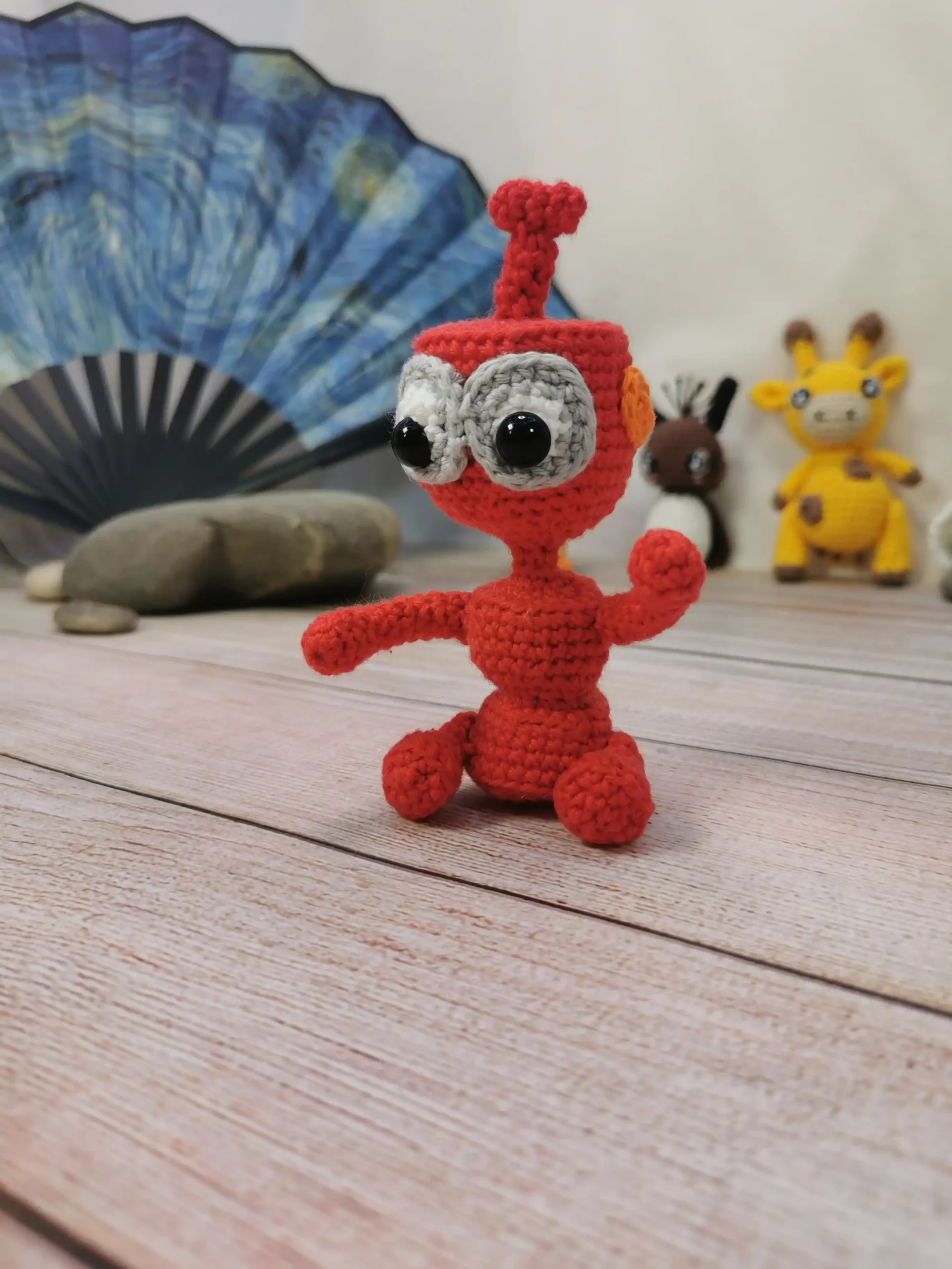 Nono d 'Ulysse 31 fait mains au crochet par La Mu's heure