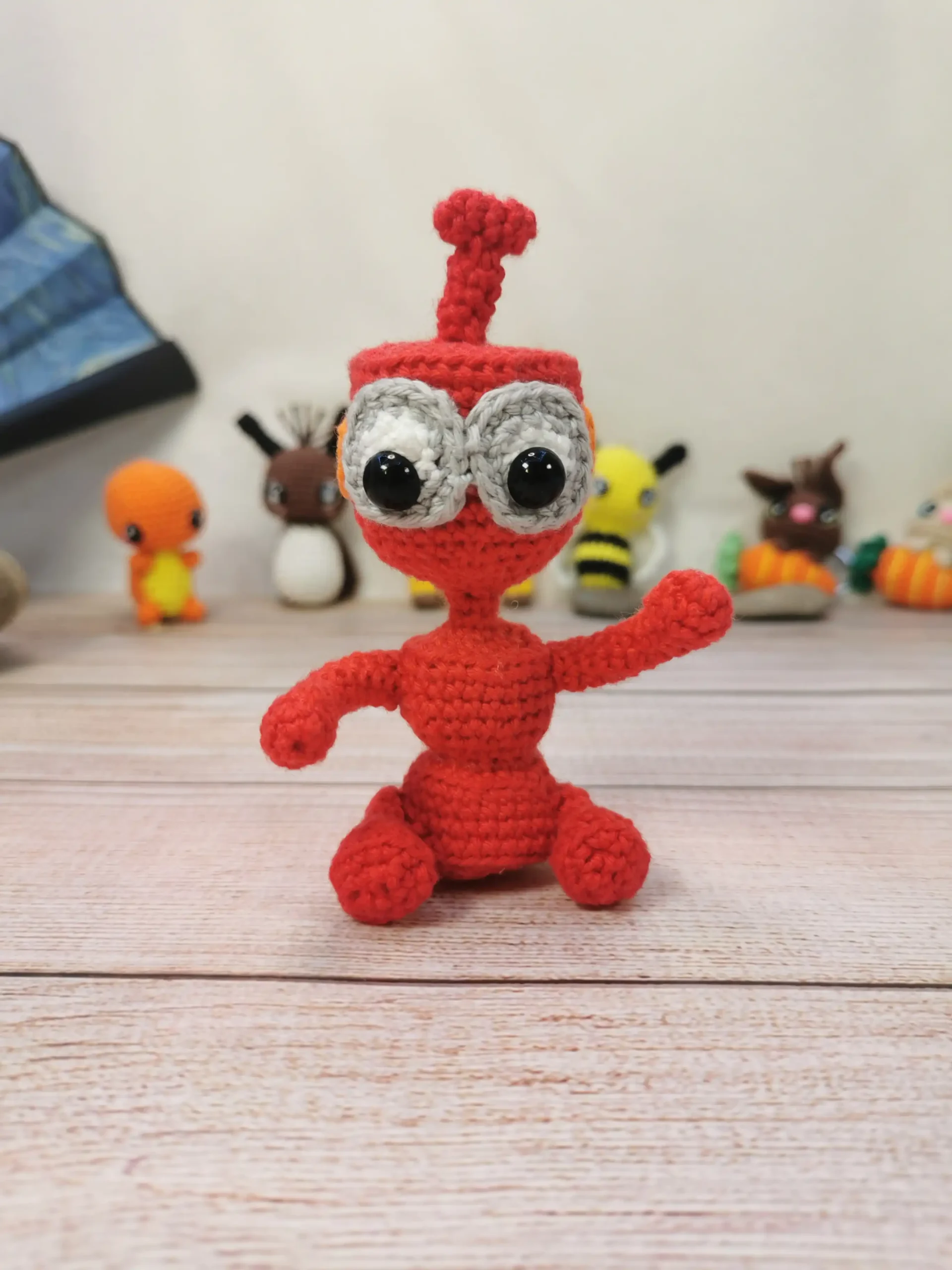 Nono d 'Ulysse 31 fait mains au crochet par La Mu's heure