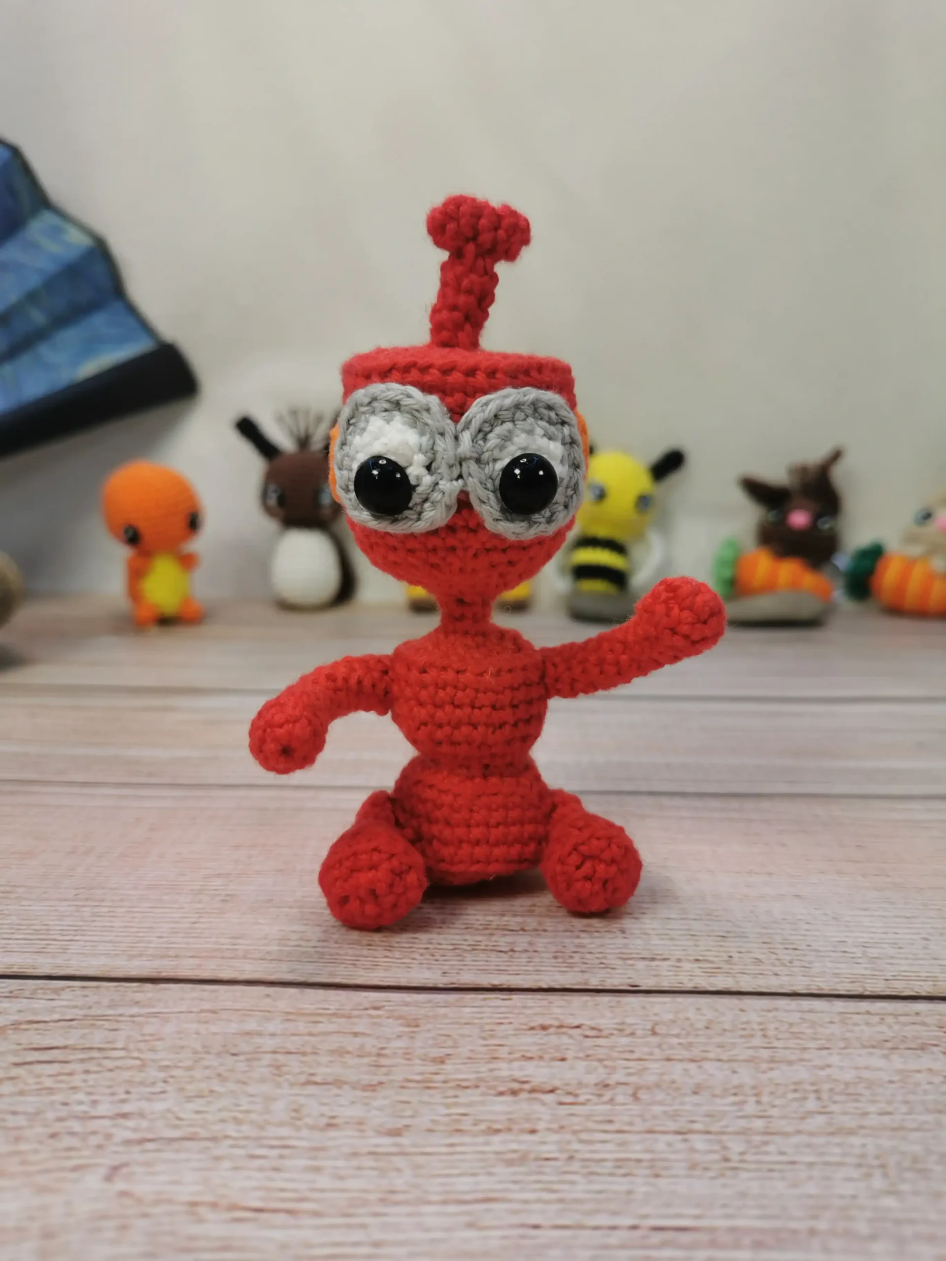 Nono d 'Ulysse 31 fait mains au crochet par La Mu's heure