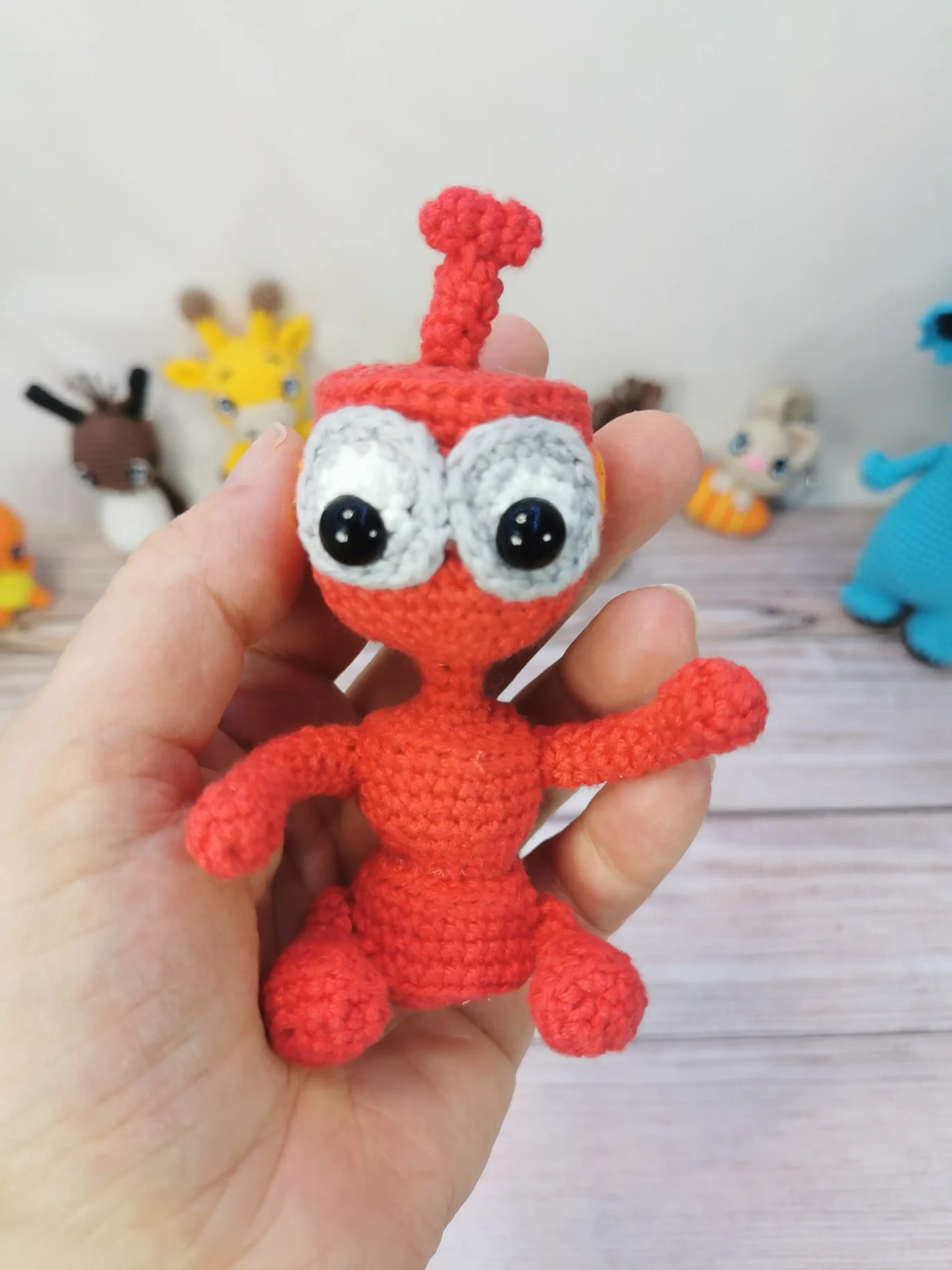 Nono d 'Ulysse 31 fait mains au crochet par La Mu's heure