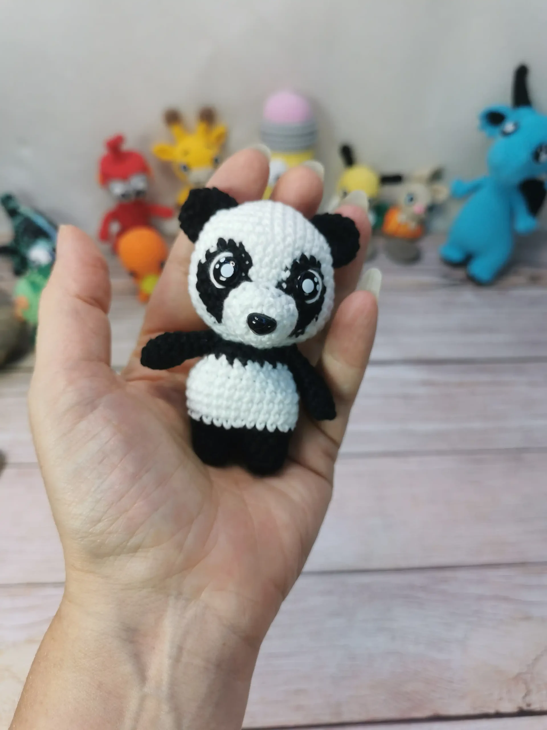 Panda fait main au crochet par La Mu's Heure