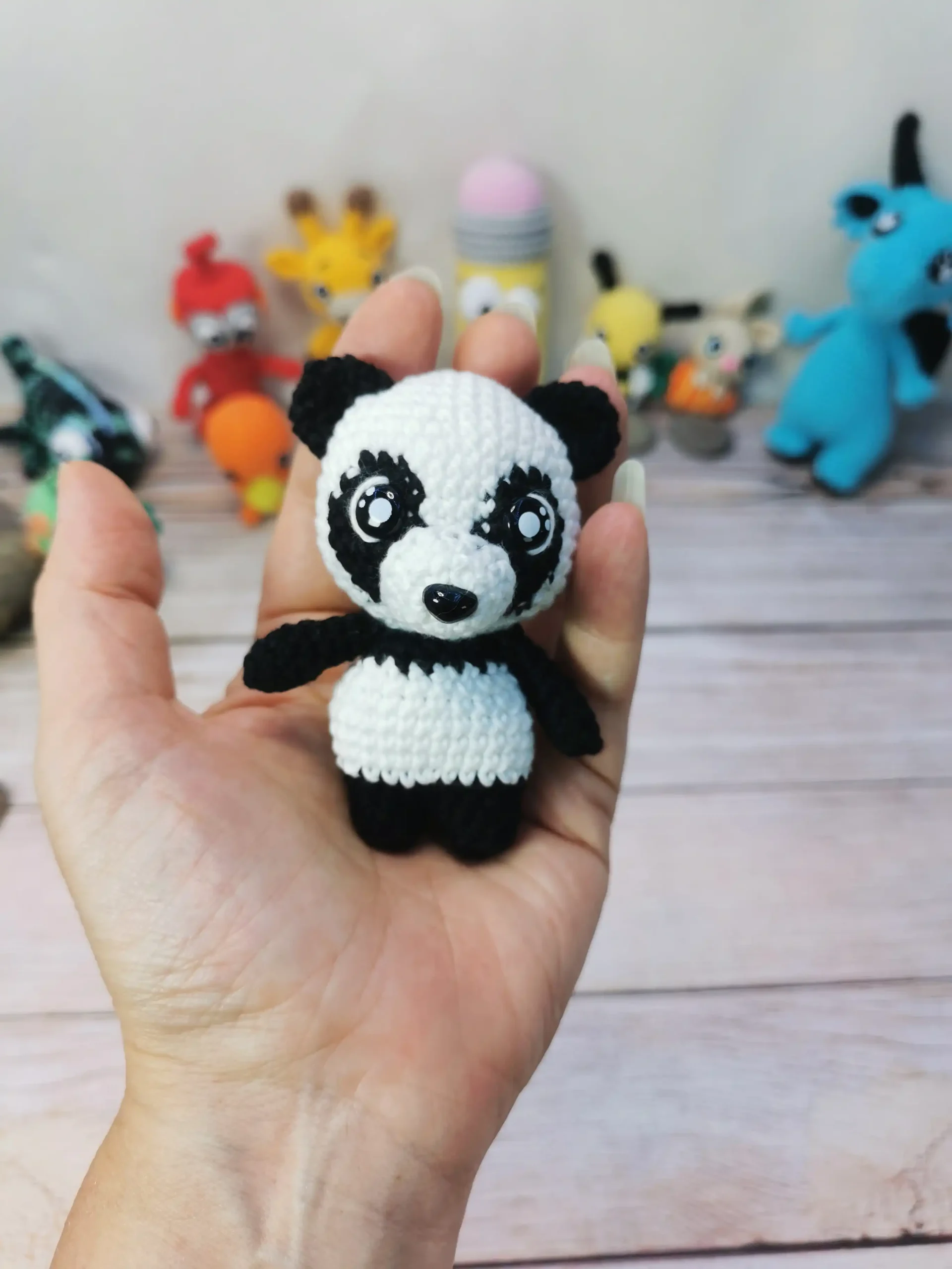 Panda fait main au crochet par La Mu's Heure