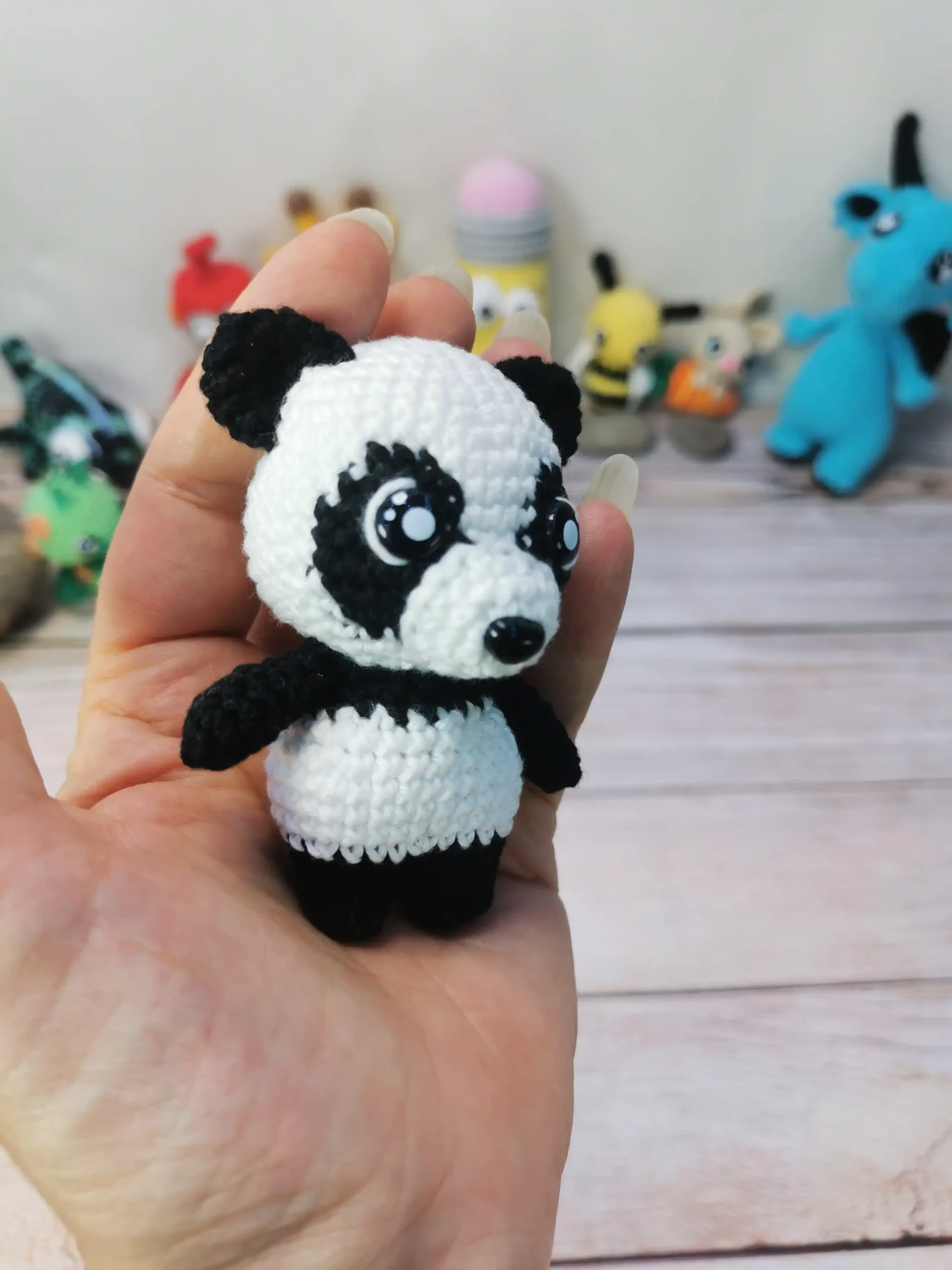 Panda fait main au crochet par La Mu's Heure