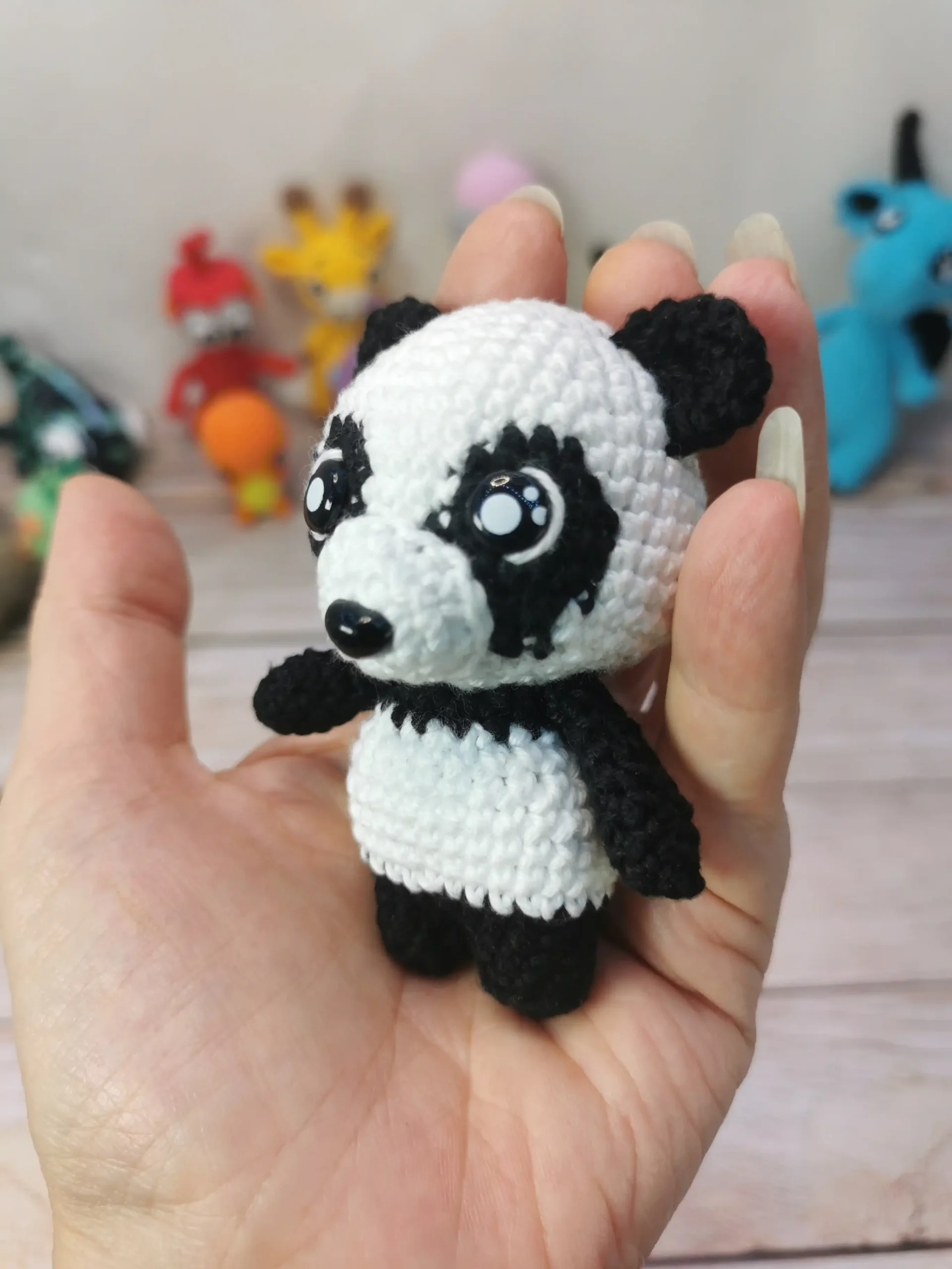 Panda fait main au crochet par La Mu's Heure