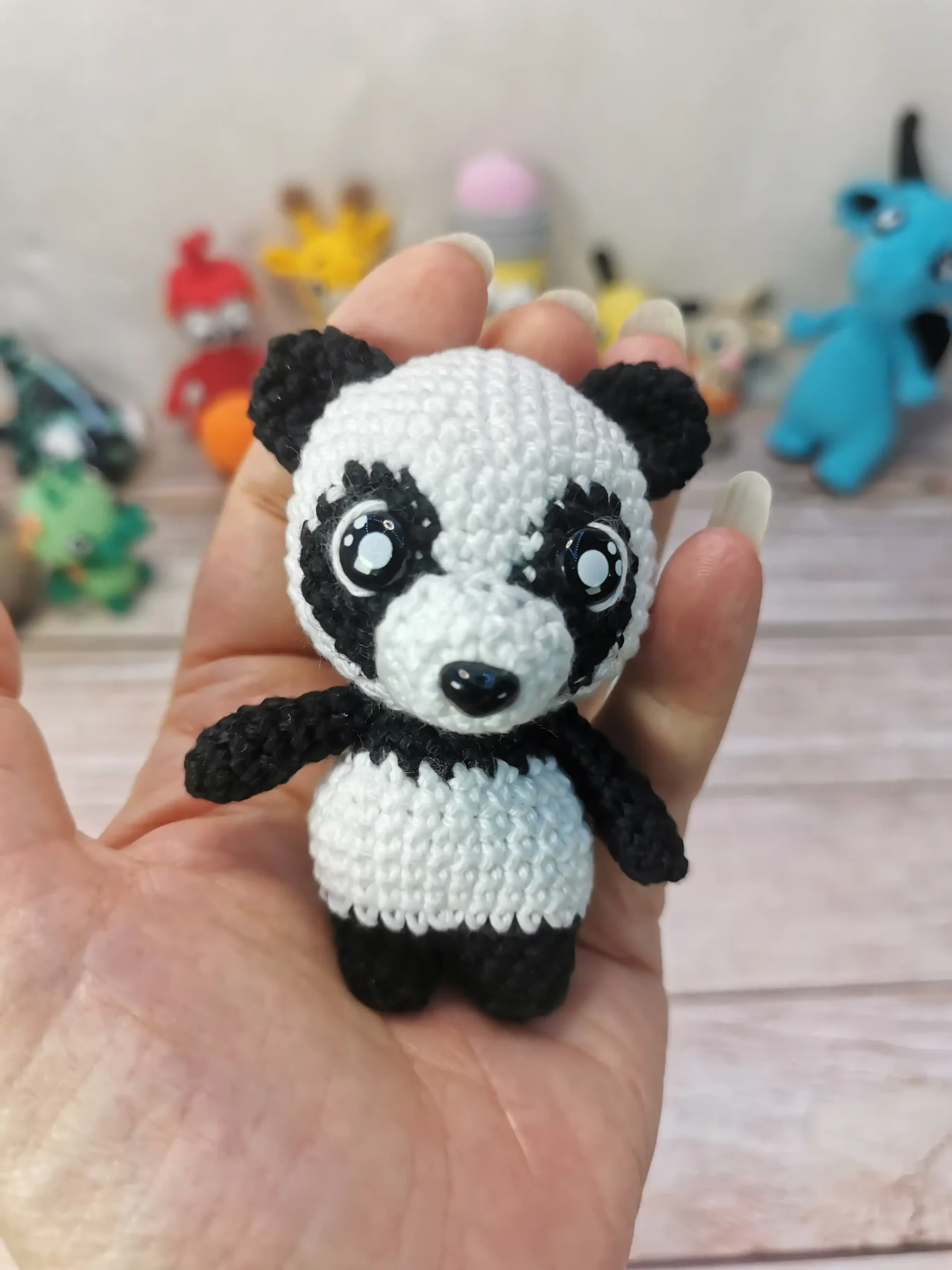 Panda fait main au crochet par La Mu's Heure
